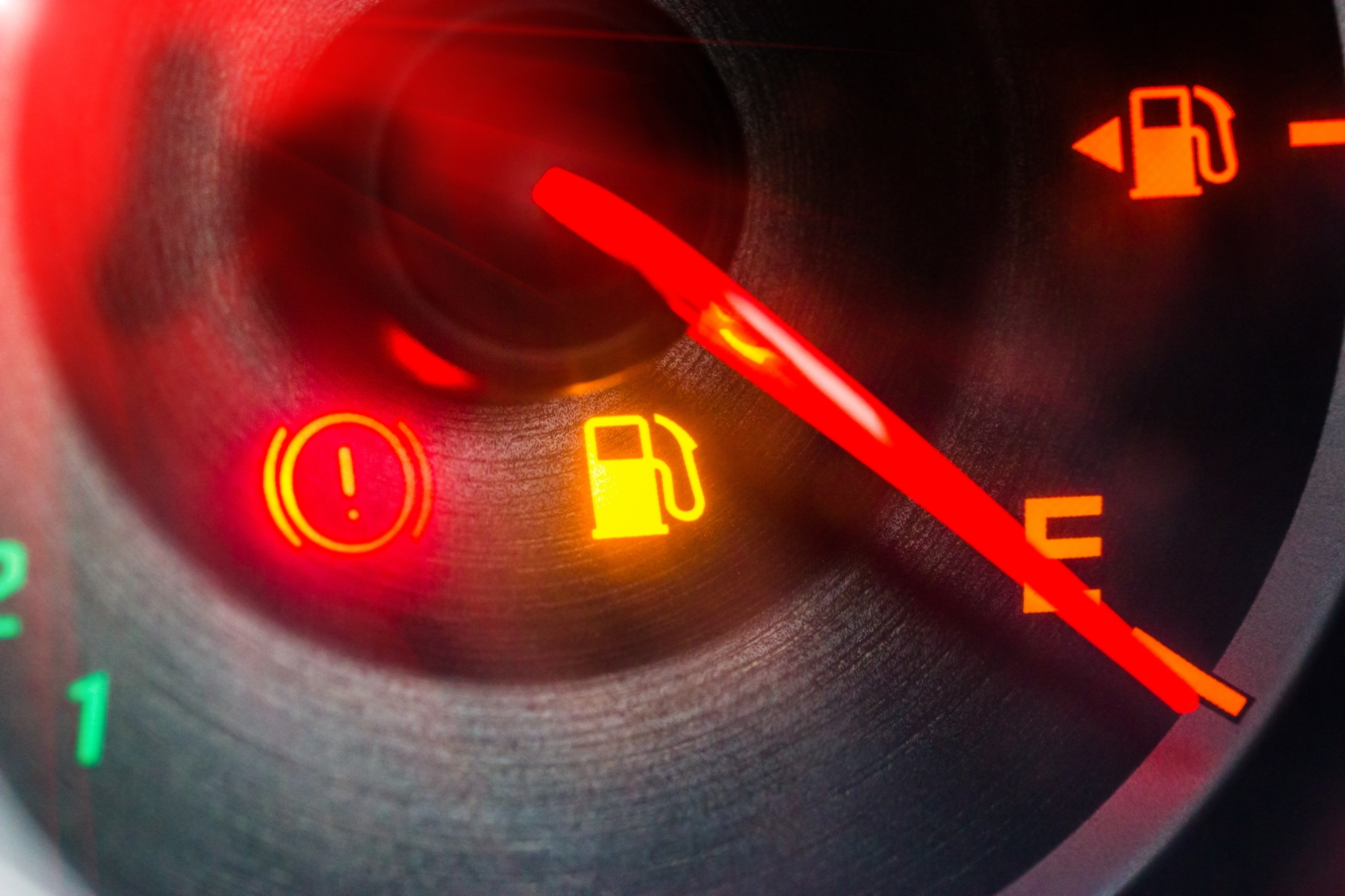 Car,Dashboard,In,Closeup