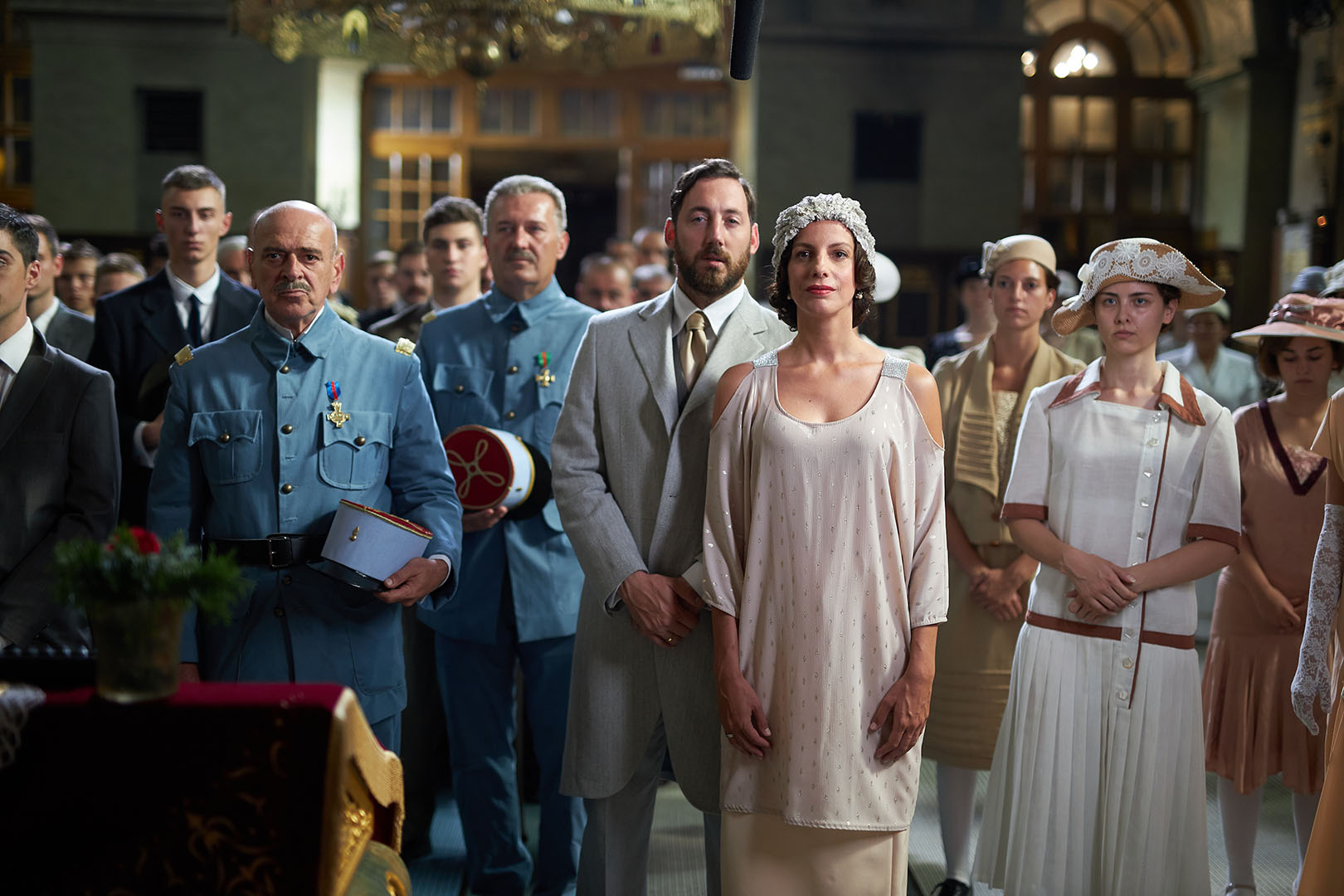 Petar Strugar i Nada Macankovic Aleksandar od Jugoslavije, promo fotografije sa snimanja serije, serija, Aleksandar, Jugoslavija, Foto: Promo/Goran Djukanovic
