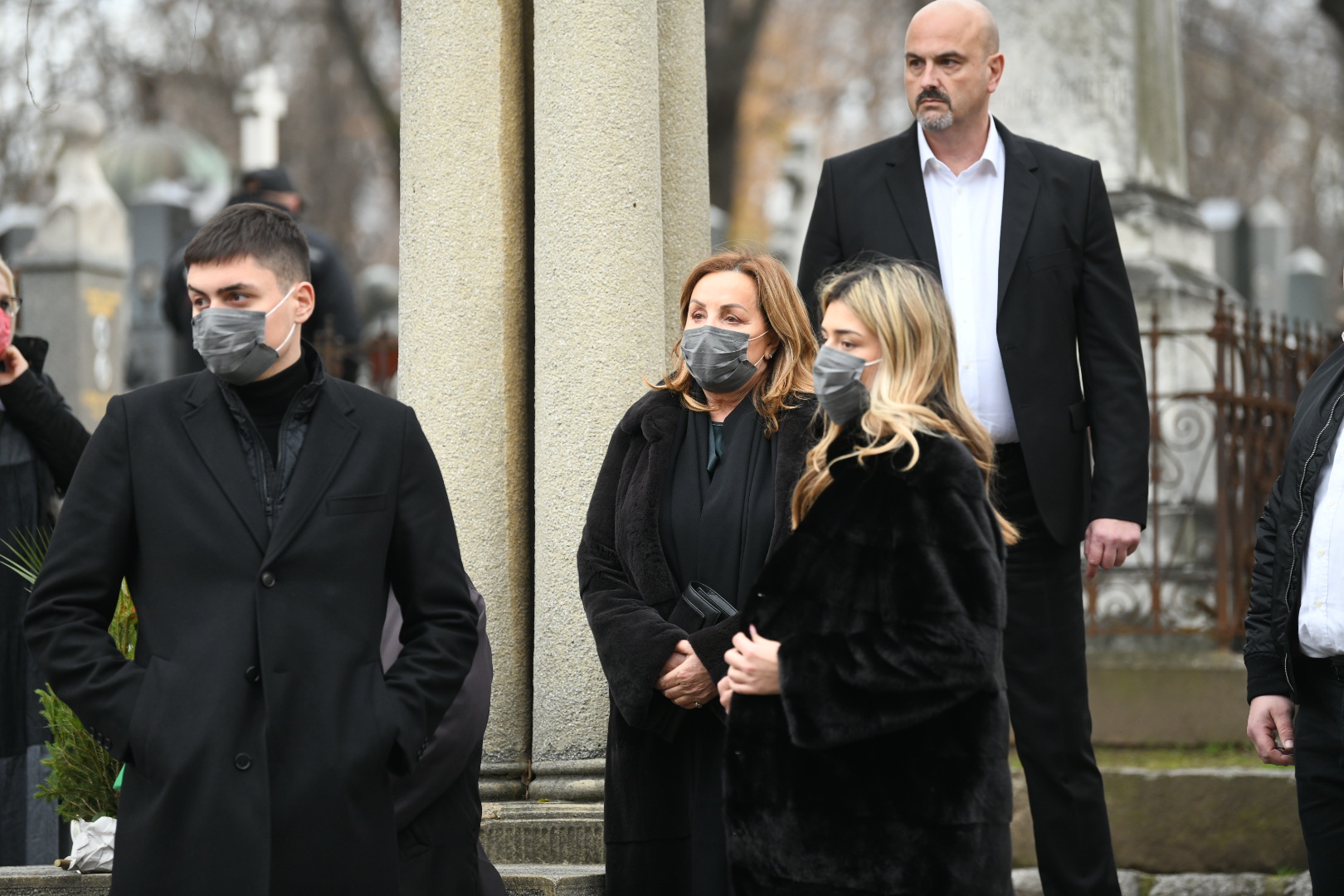 Beograd 02.12.2021. Sahrana Milutina Mrkonjića, Aleja zaslužnih građana, gradjana Foto: Vesna Lailć/Nova.rs