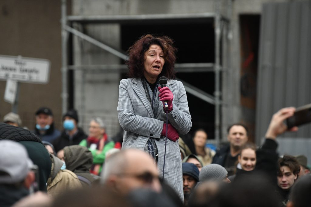 Loznica 29.11.2021. Protest, rudnik, ekološki protest, protest protiv Rio Tinta i iskopavanja, nema rudnika Foto: Filip Krainčanić/Nova.rs