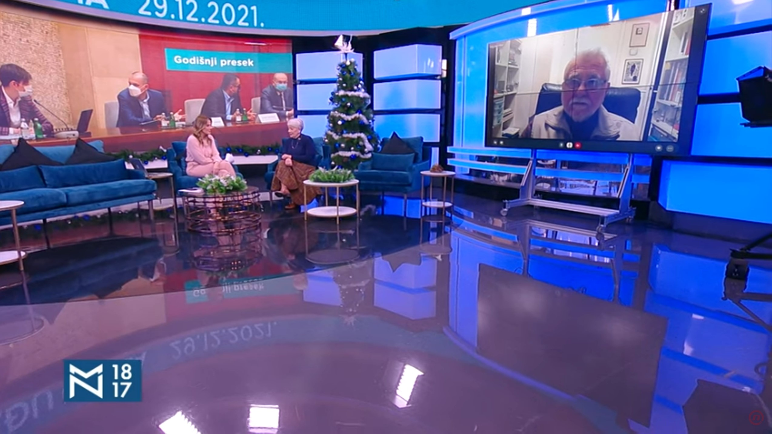 Verica Ilić i Zoran Radovanović, emisija Među nama, Medju nama Foto: Nova S