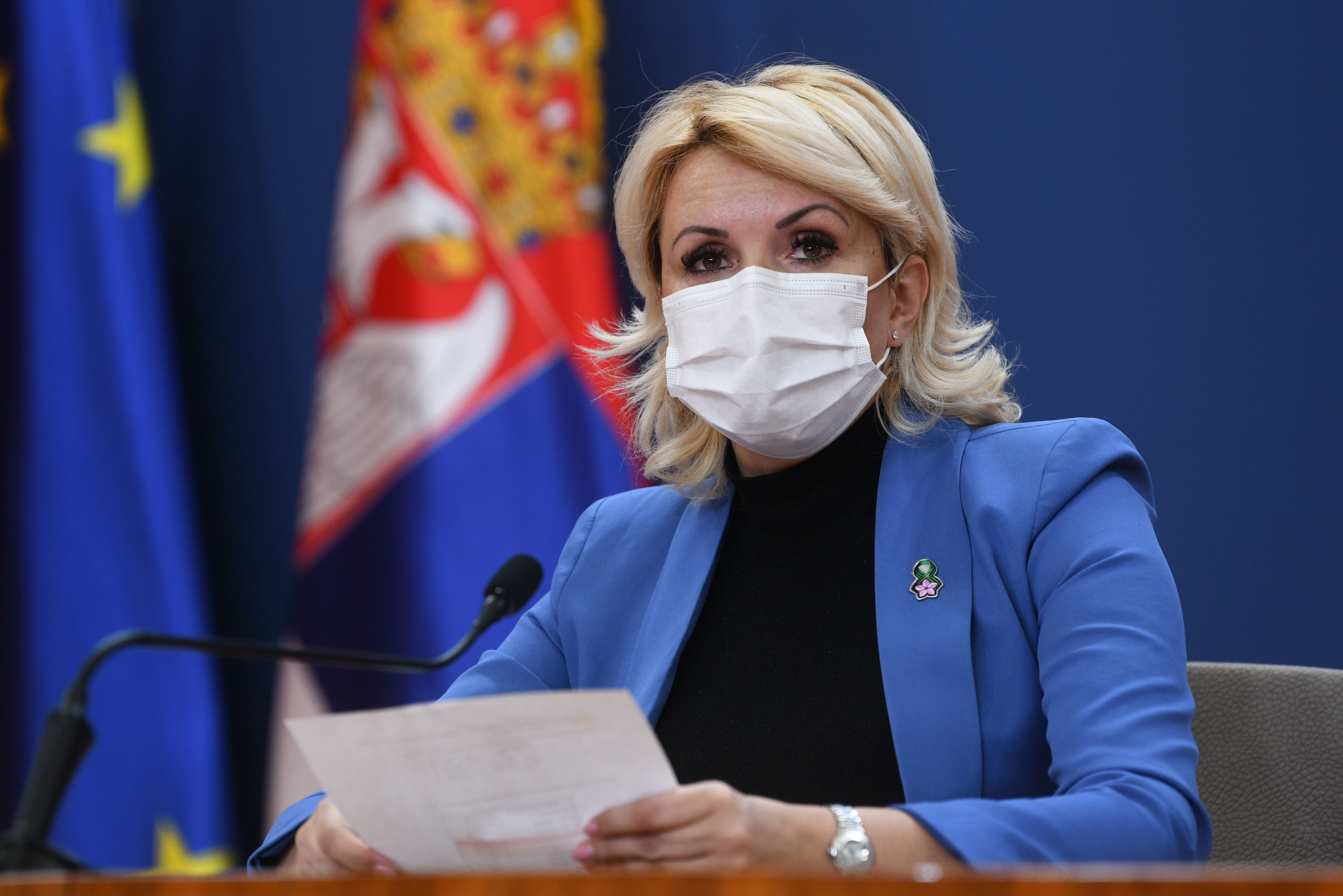 Beograd, 06.11.2020. Krizni štab, Darija Kisić Tepavčević Foto: Filip Krainčanić/Nova.rs