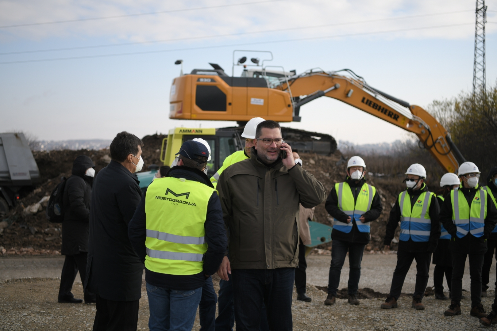 Beograd 30. novembar 2021. Ivan Bosnjak Millennium Team Milenijum tim Makisko polje,  Makis, gradiliste, Beogradski metro Foto:Dragan Mujan/Nova.rs