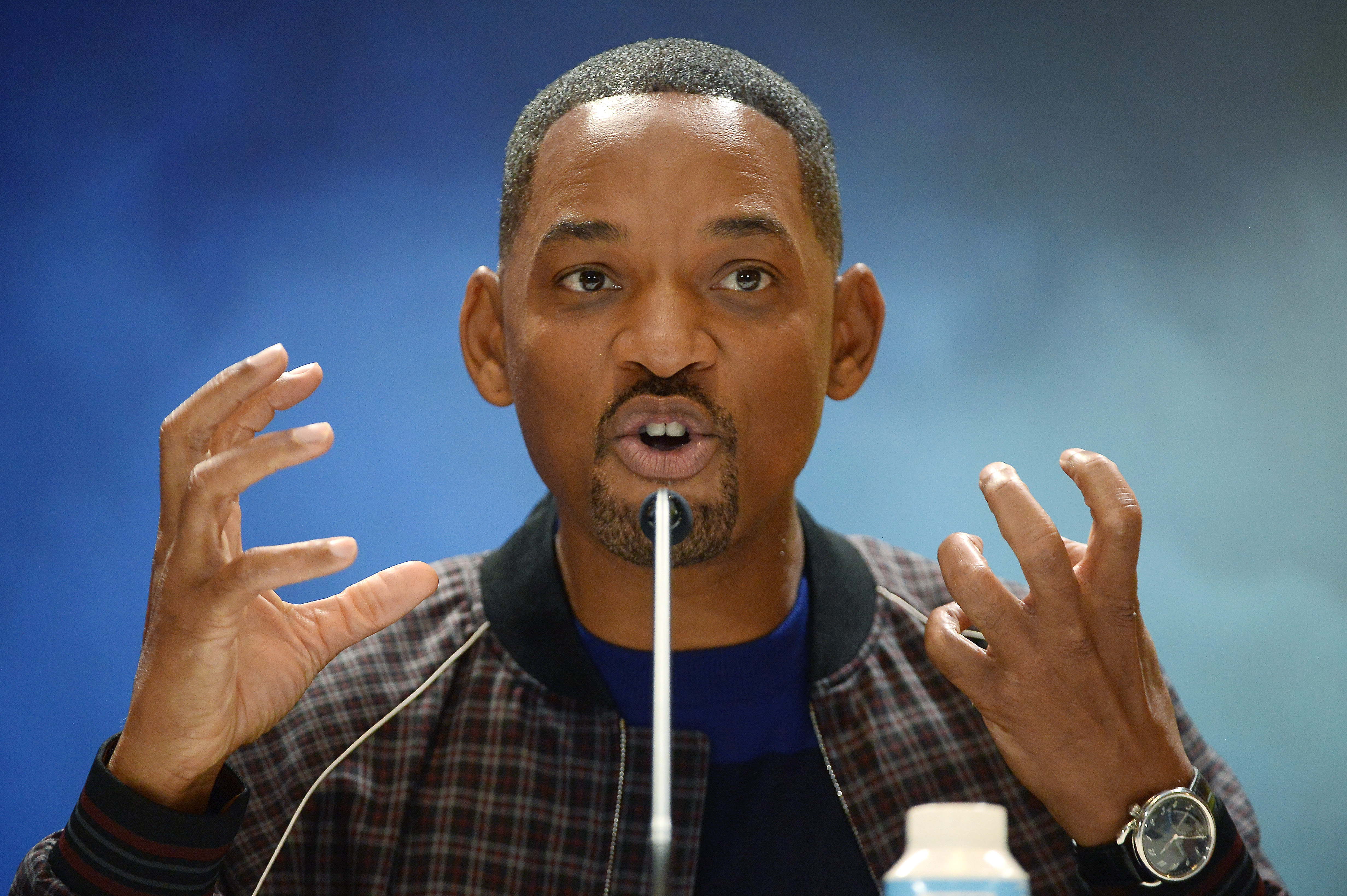 Gemini Man press conference in Budapest