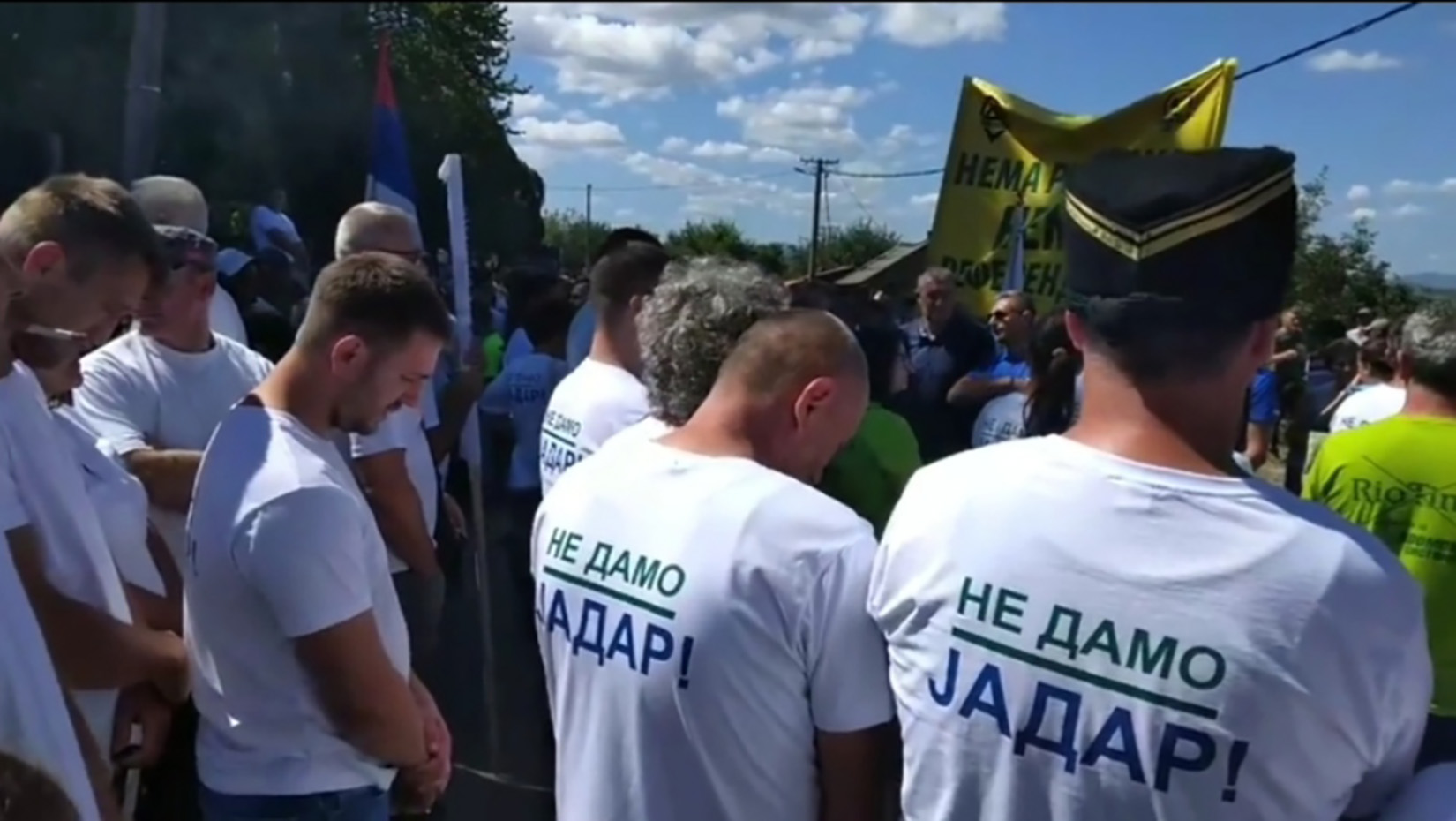 Loznica, Cer, Udruženje Ne damo Jadar, Rio Tinto, protest Foto: Marijana Petković