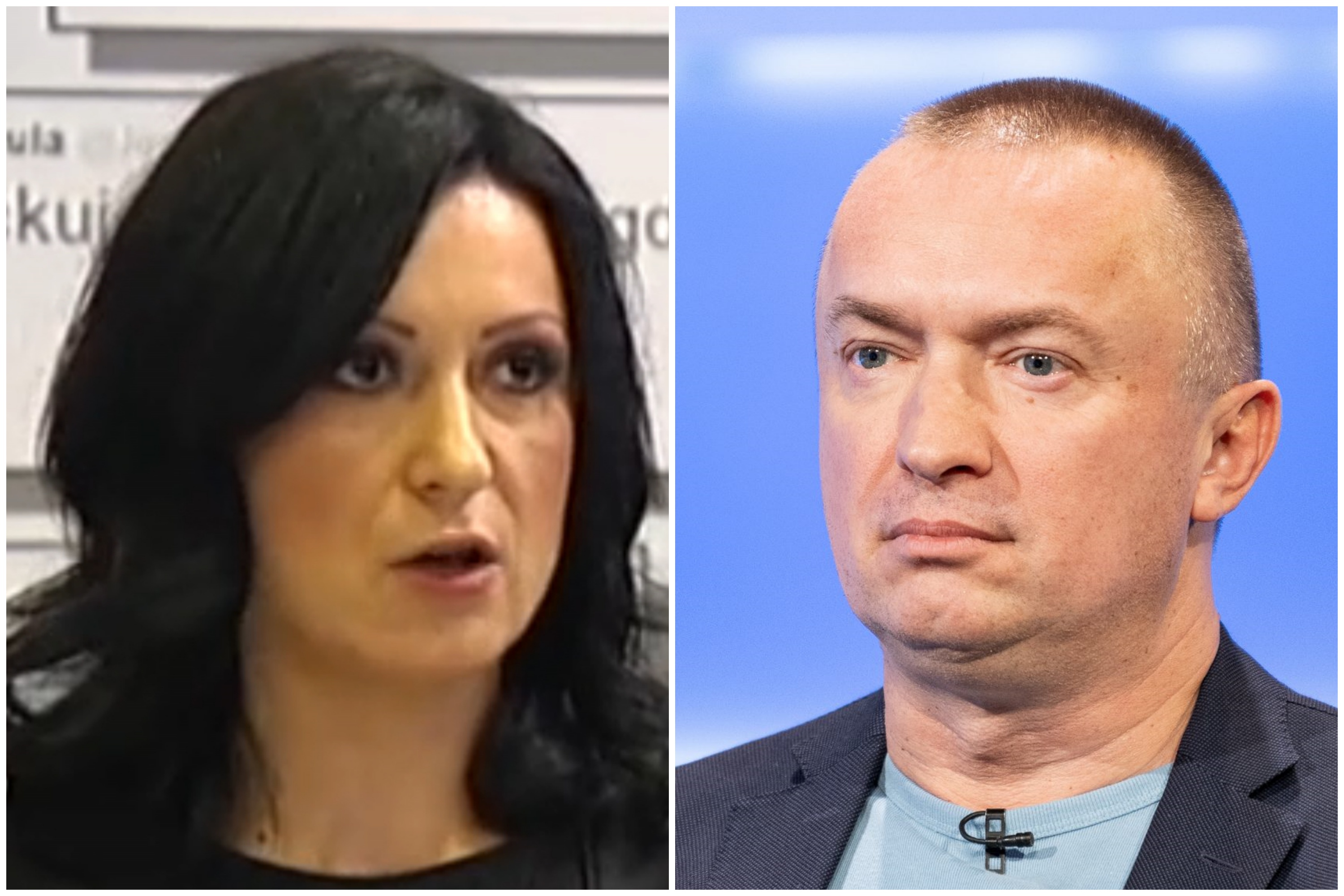 Vladanka Malović i Bojan Pajtić, kombo Foto: Printscreen/RTS/Ivan Dinić/Nova S