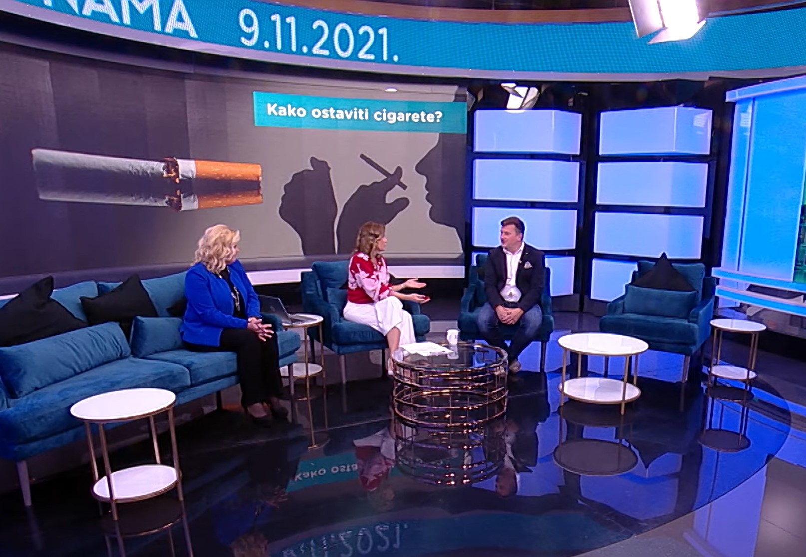 2. tema - Kako ostaviti cigarete?- gosti Zoran Torbica, Snežana Đurišić