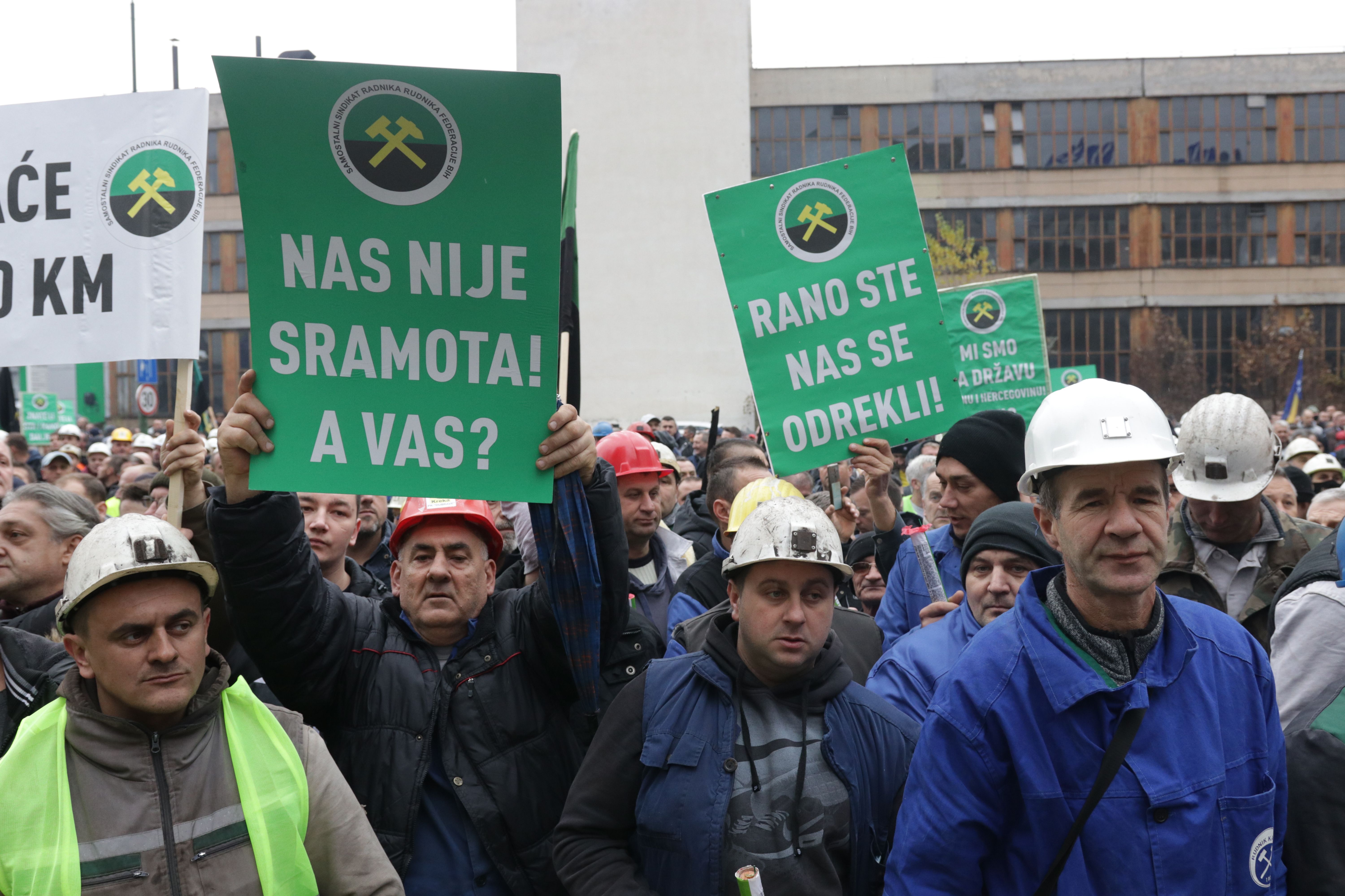PROTEST RUDARA