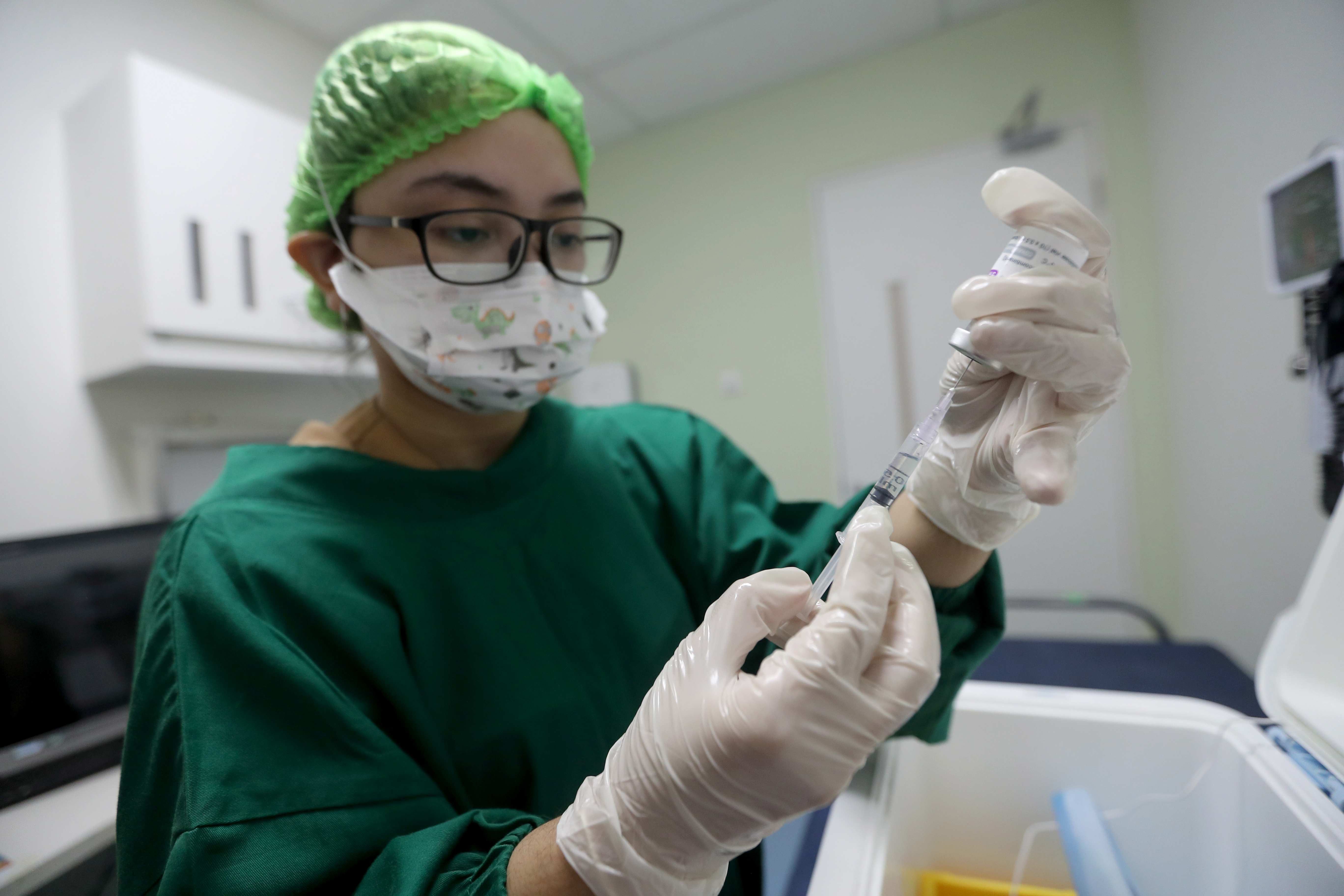 The Covid-19 vaccination drive in Depok, West Java, Indonesia