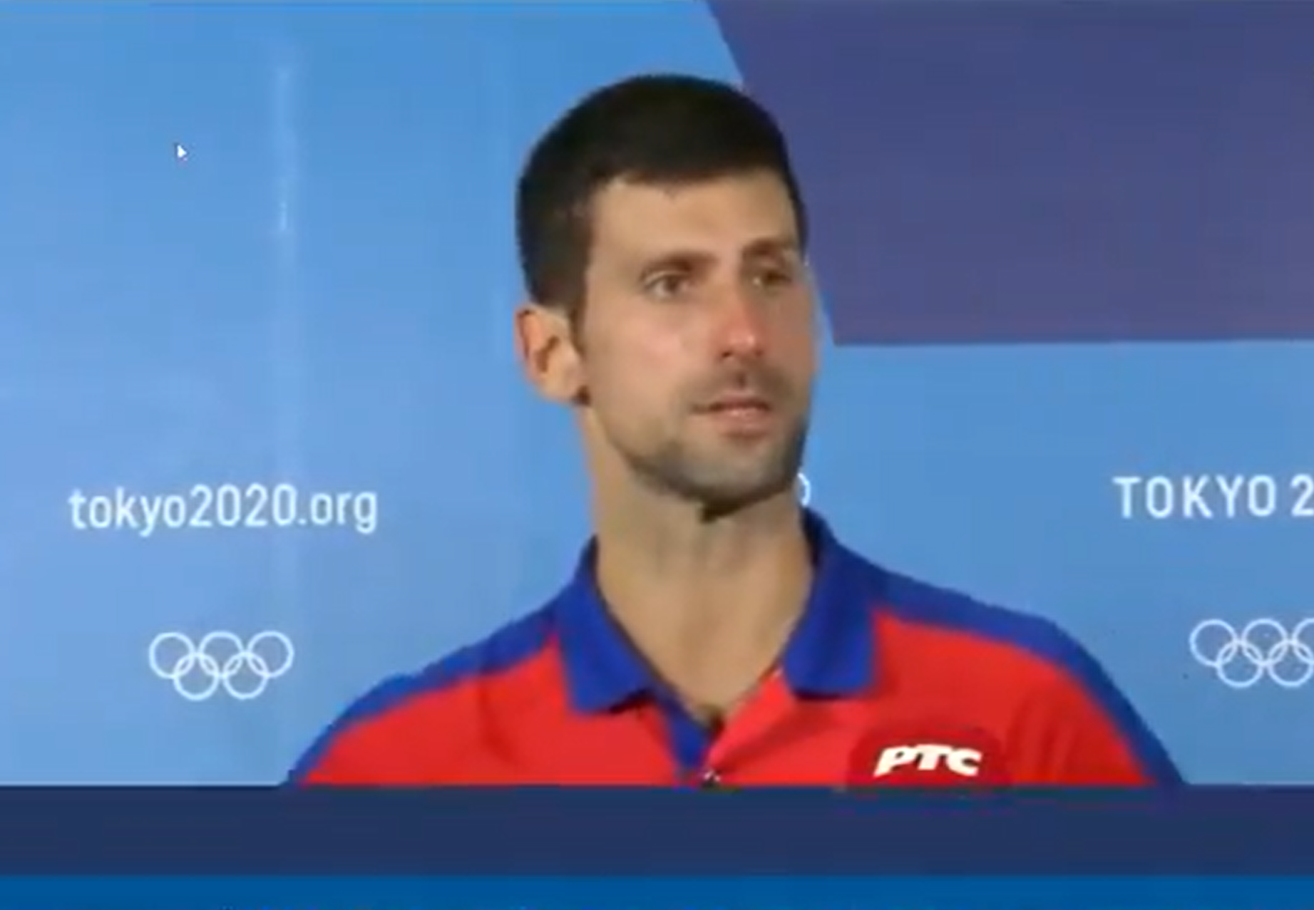 Novak Đoković Printscreen