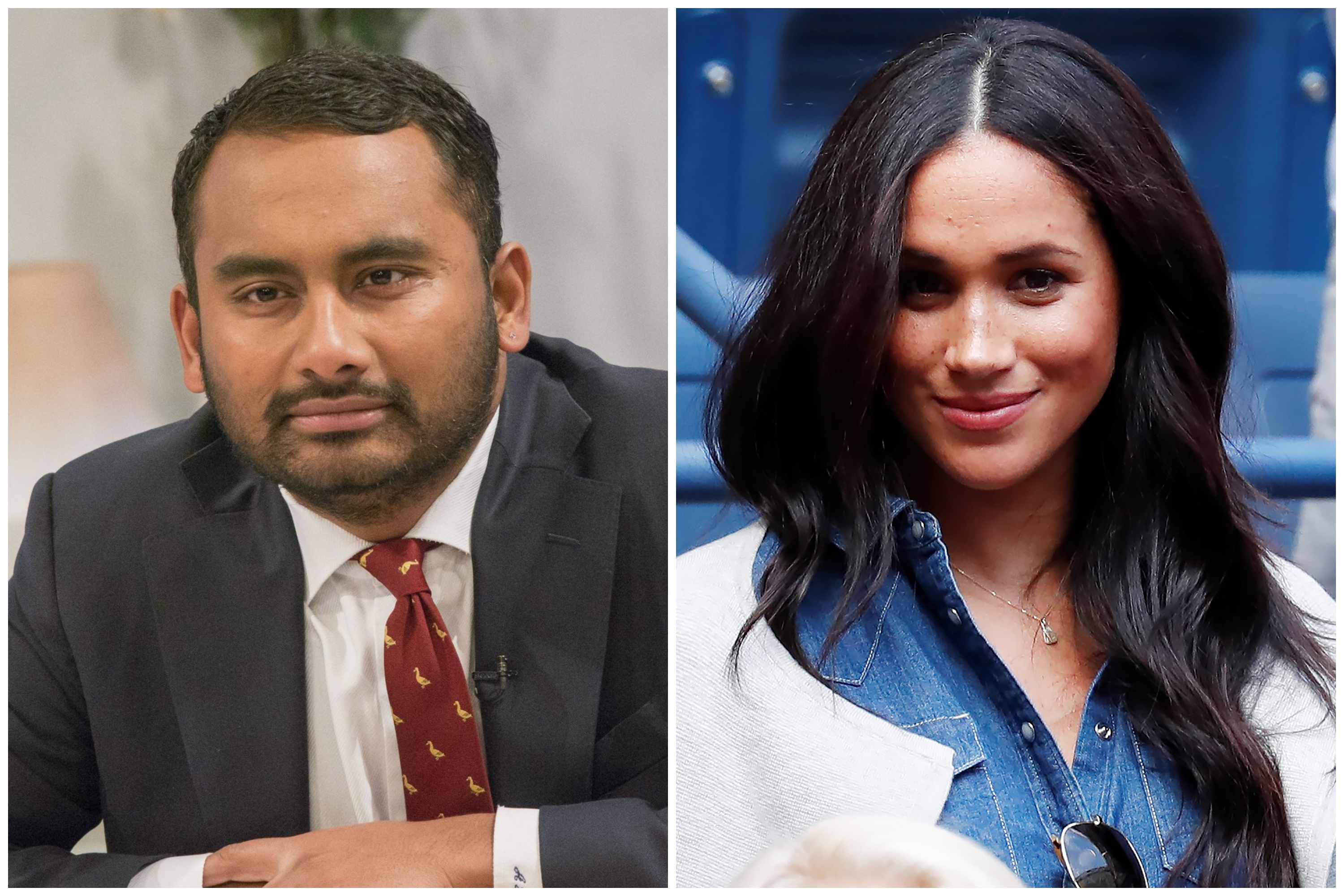 Amol Rajan i Megan Markl Foto: S Meddle/ITV / Shutterstock Editorial / Profimedia/EPA-EFE/JASON SZENES