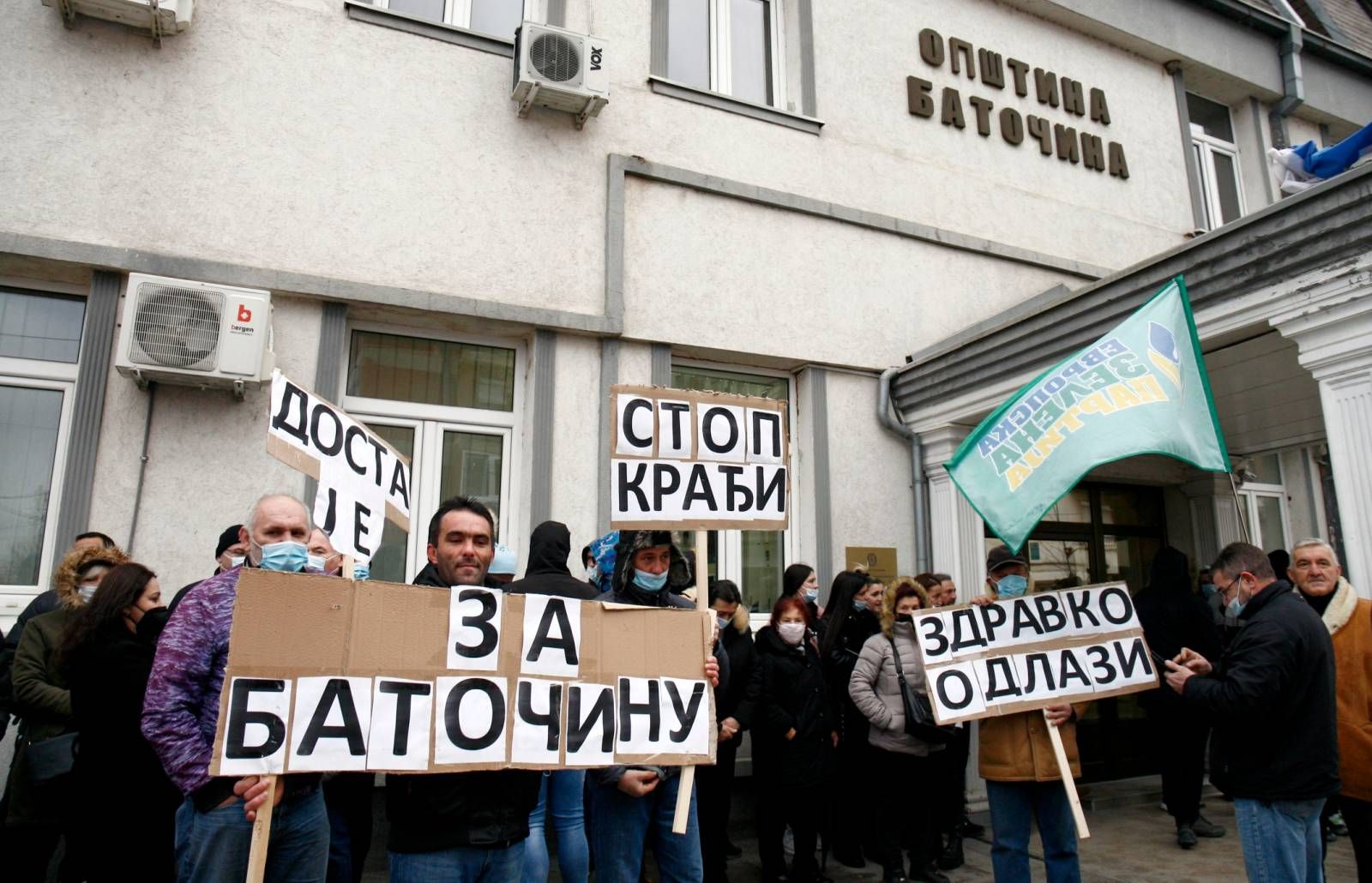 batočina protest