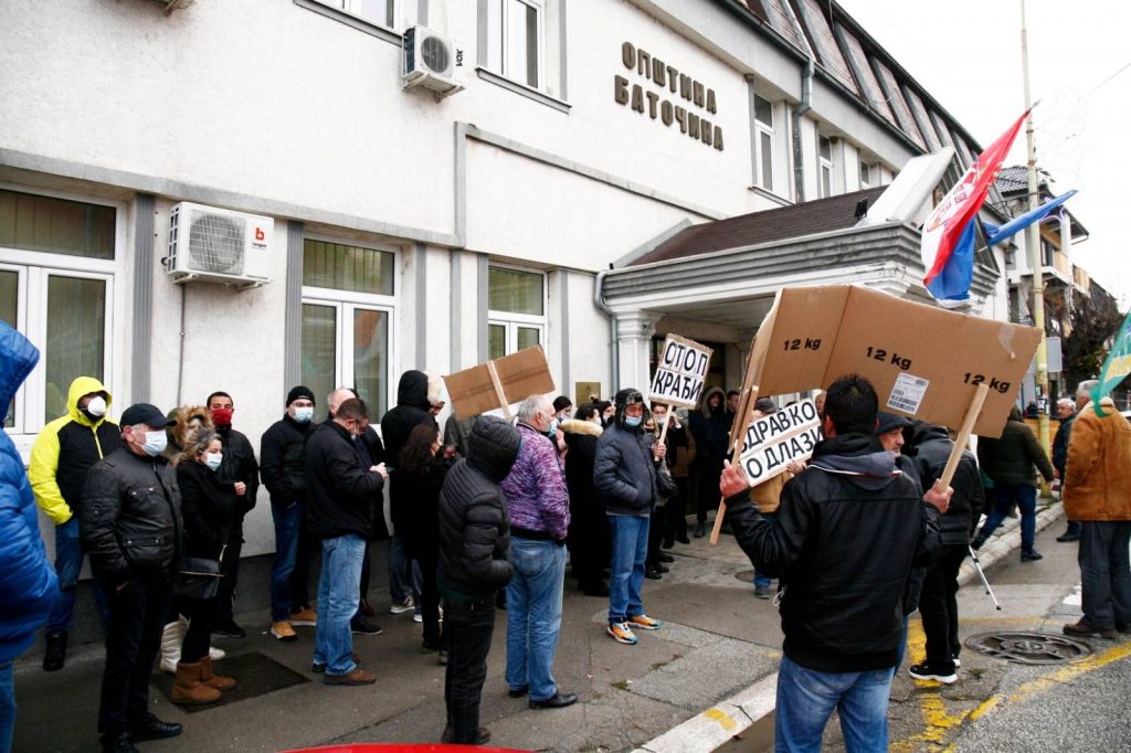 batočina protest
