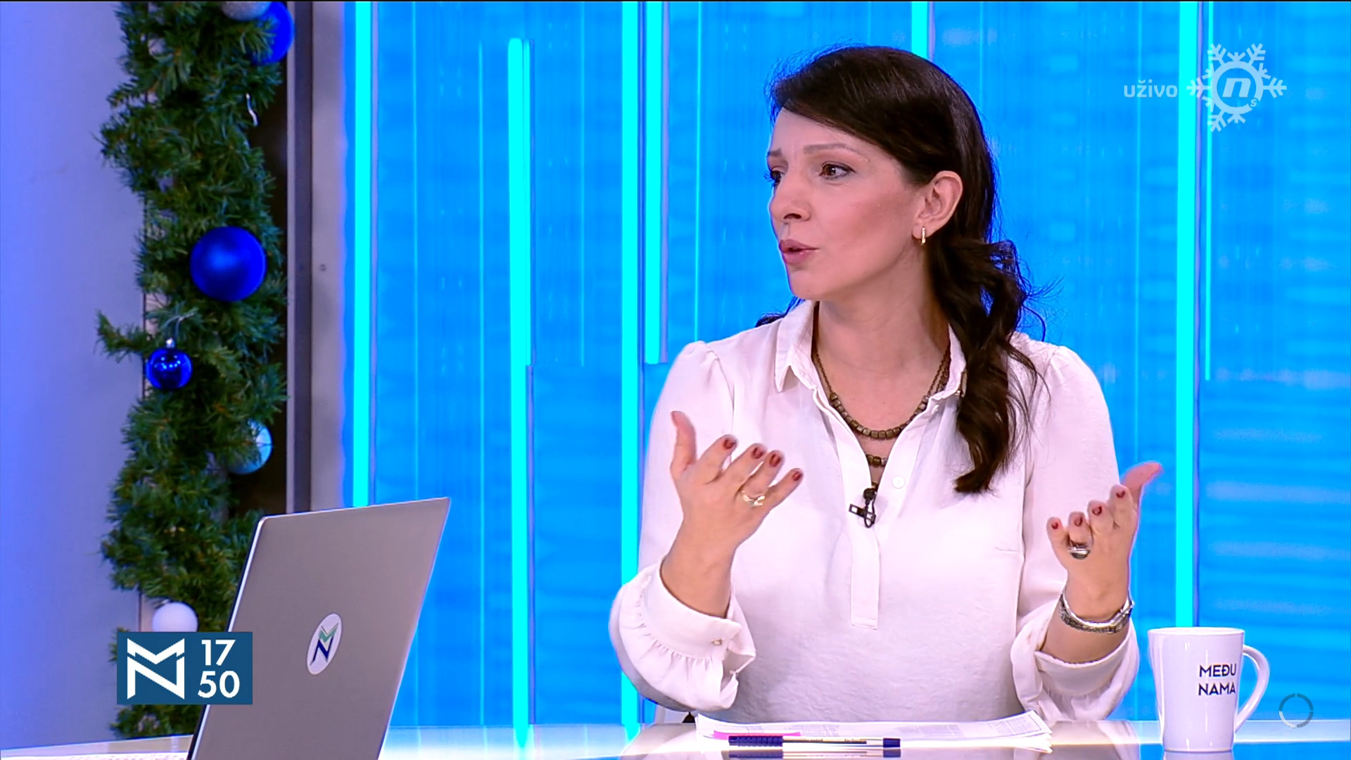 Marinika Tepić, emisija Među nama, Medju nama Foto: Nova S