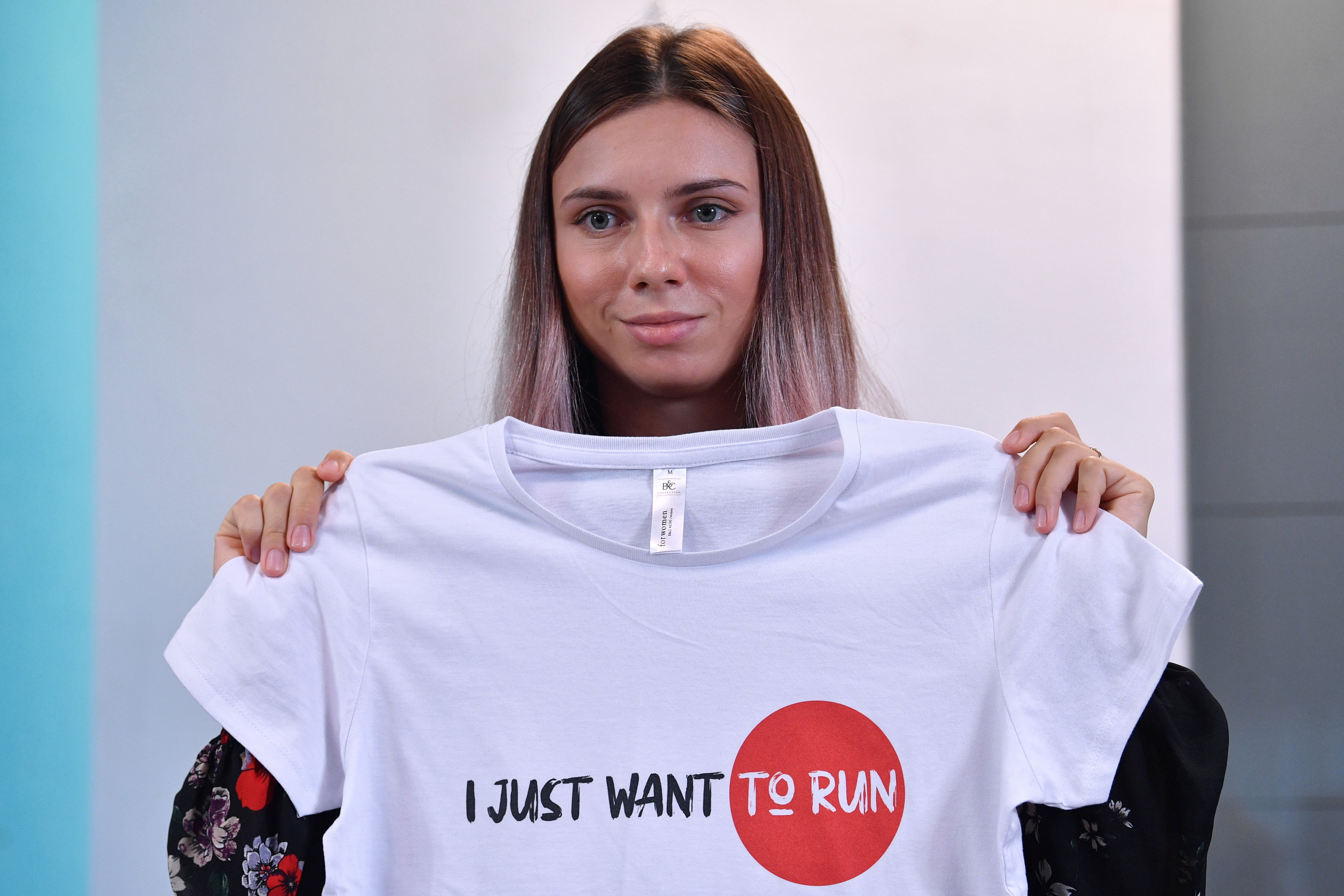 Belarusian athlete Krystsina Tsimanouskaya arrives in Poland