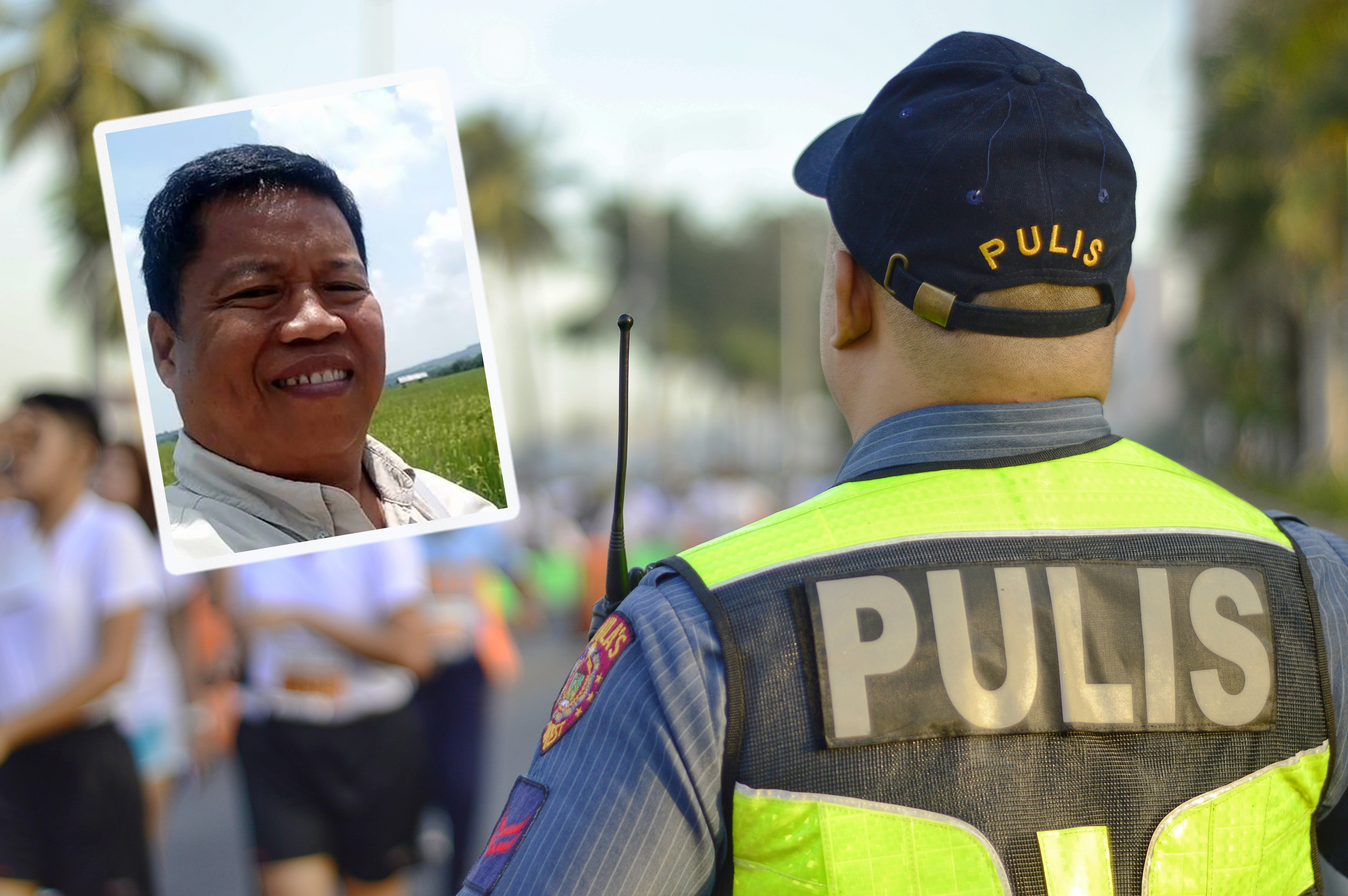 Filipini, ubijeni filipinski novinar Jesus Malabanan Manila,Bay,,Philippines,April,27,2019,Philippine,Police,maintaining,Peace,And,Safety