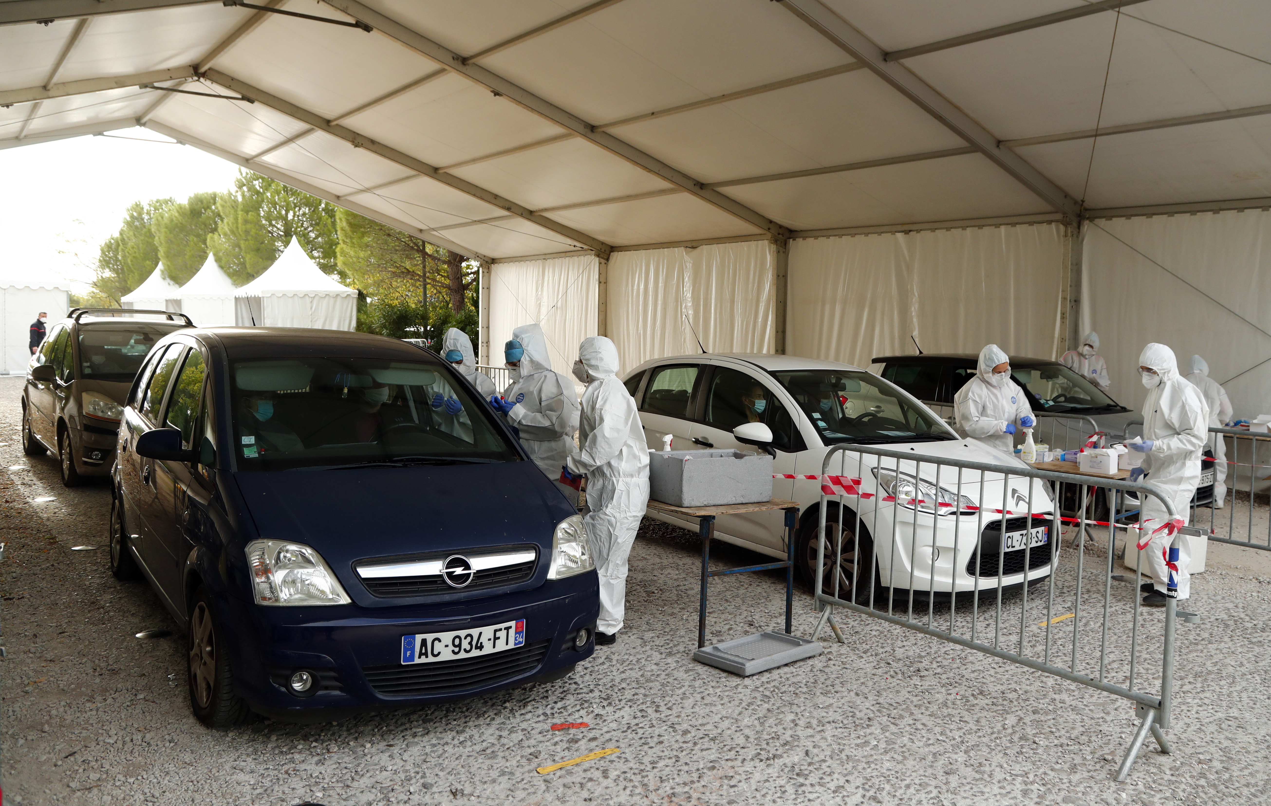 Maximum alert circulation for Covid 19 in Montpellier