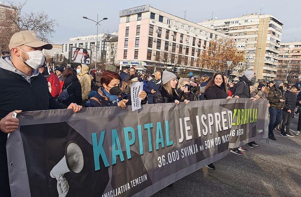 04.12.2021. blokada, protest, protesti, blokade u srbiji, demonstracije, demonstranti, ekoloski ustanak, protest za ocuvanje zemlje vode vazduha, zemlja, voda, vazduh