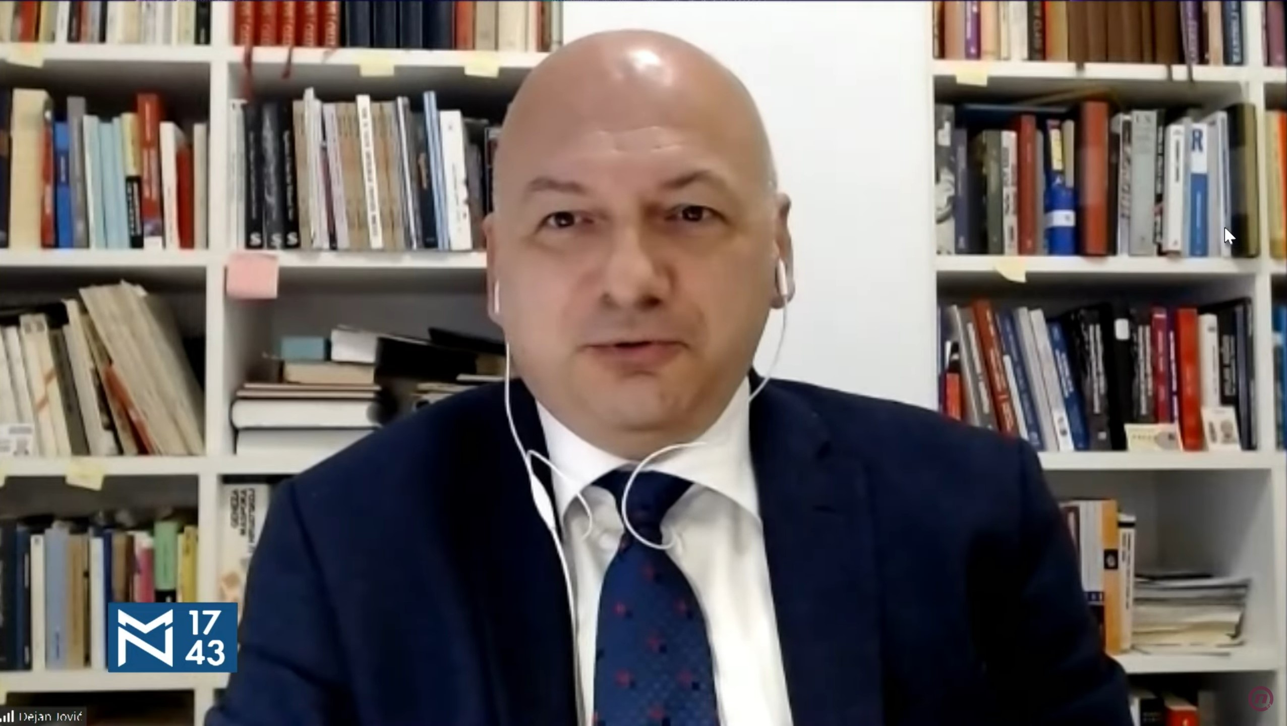 Dejan Jović, Fakultet političkih nauka Zagreb, gost, emisija Među nama, Medju nama Foto: Nova S