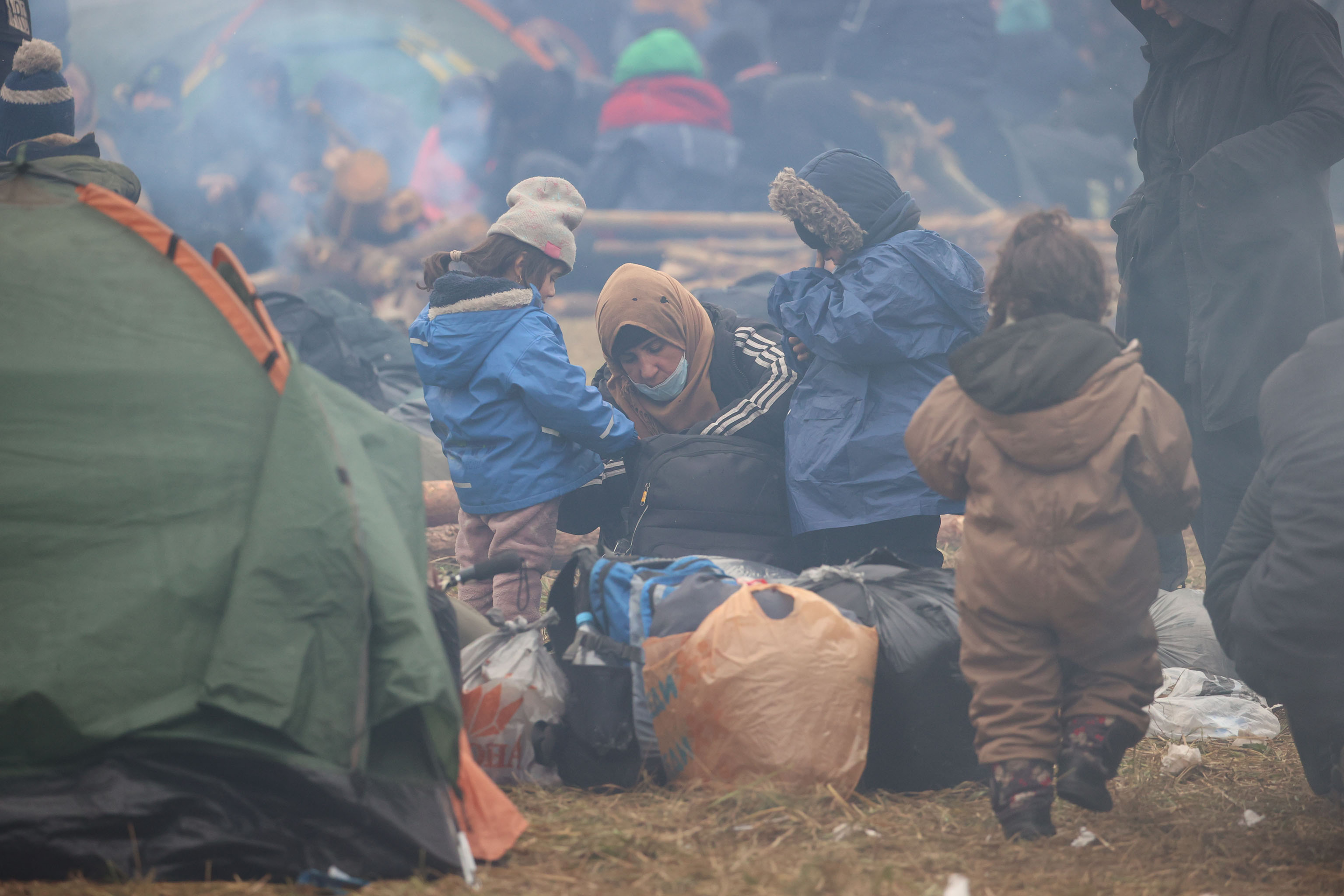 Belarusian-Polish border situation Migranti Poljska Belorusija granica