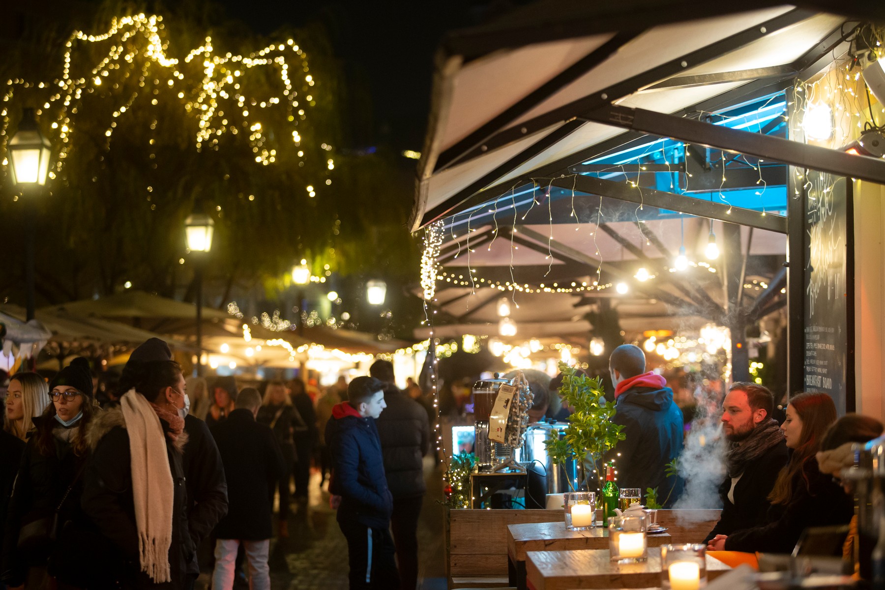 SLOVENIA LJUBLJANA CHRISTMAS LIGHTS
