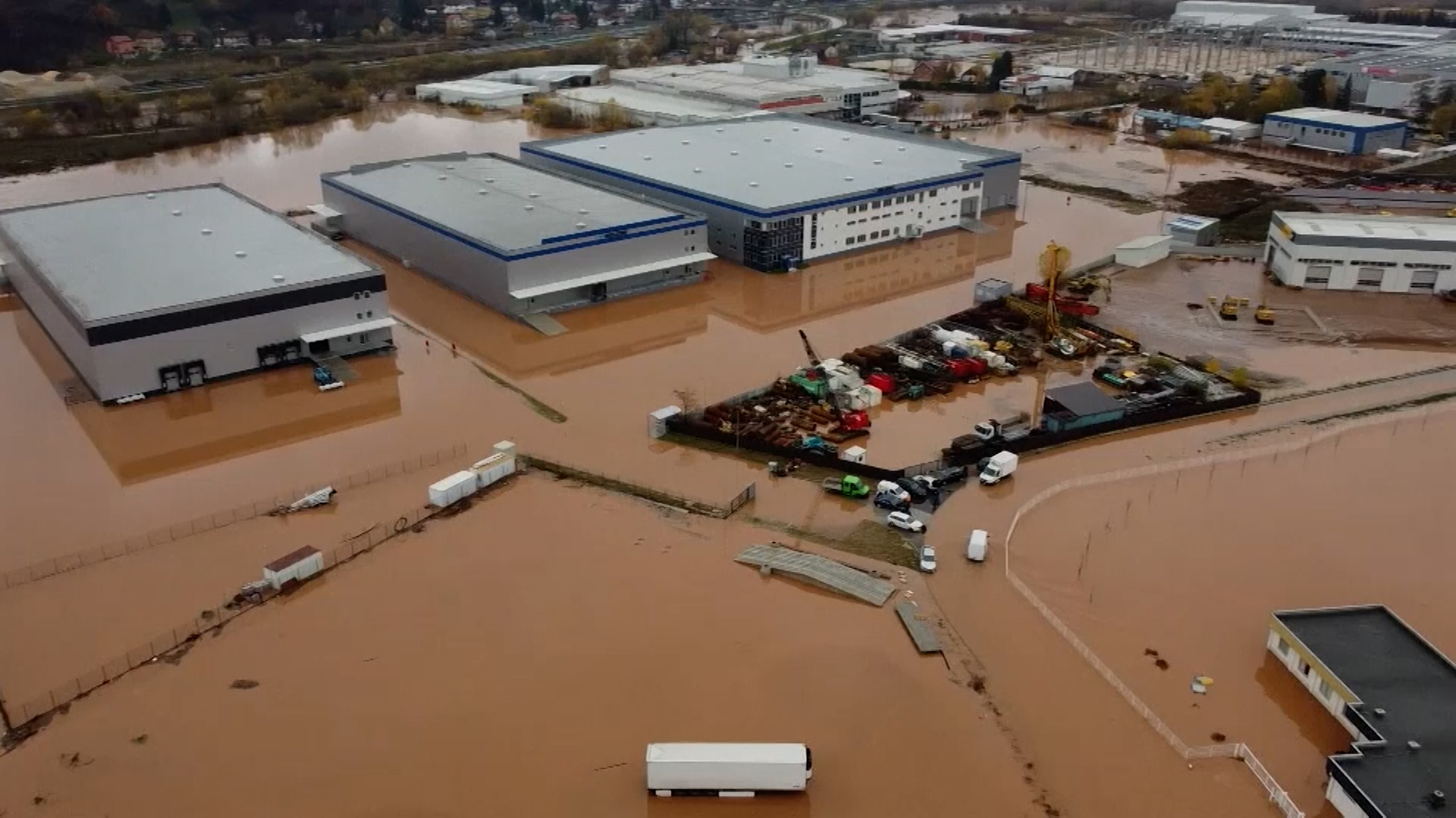 Poplave u Sarajevu - snimci iz drona