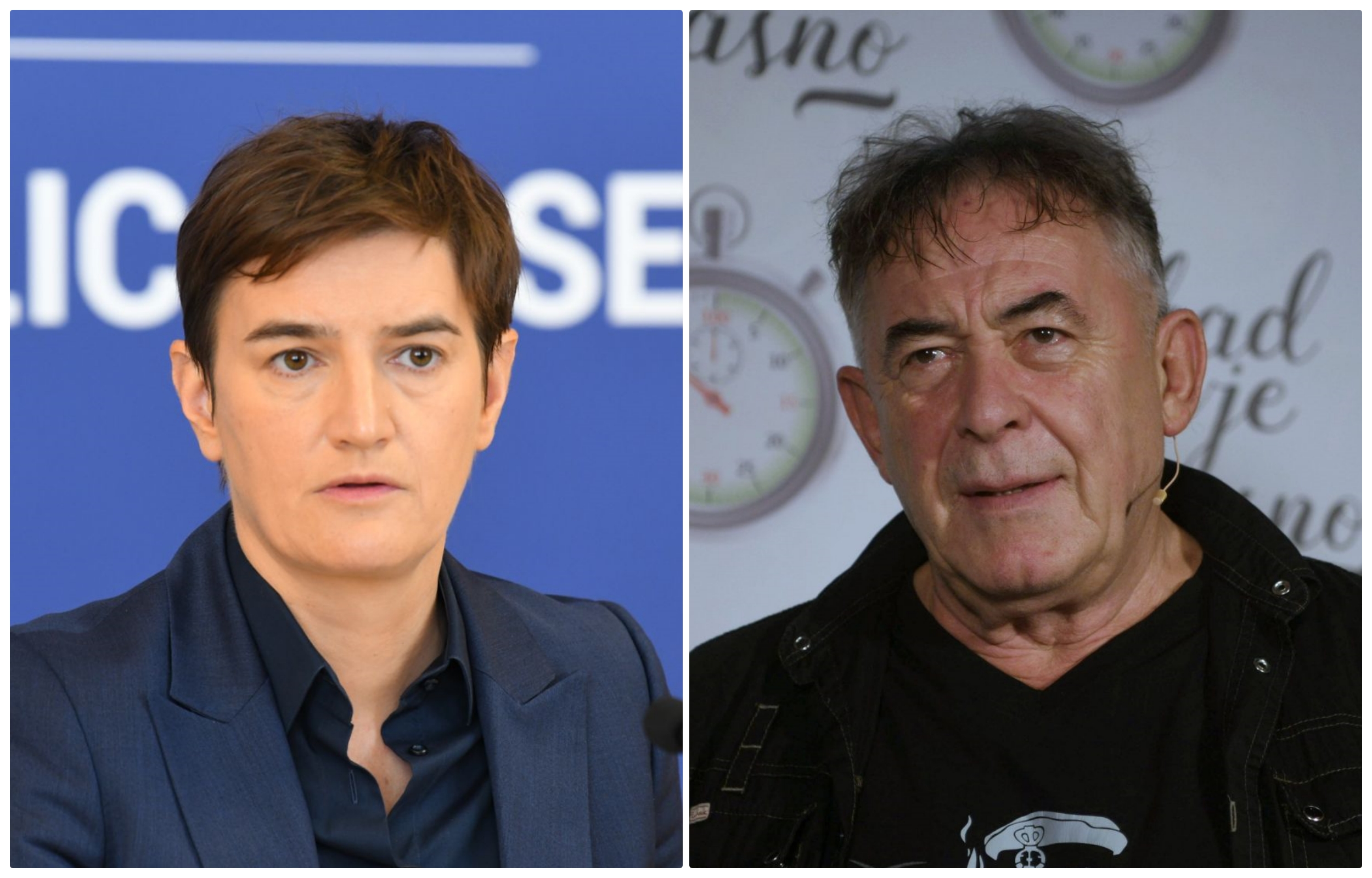 collage ana brnabić i mima karadžić