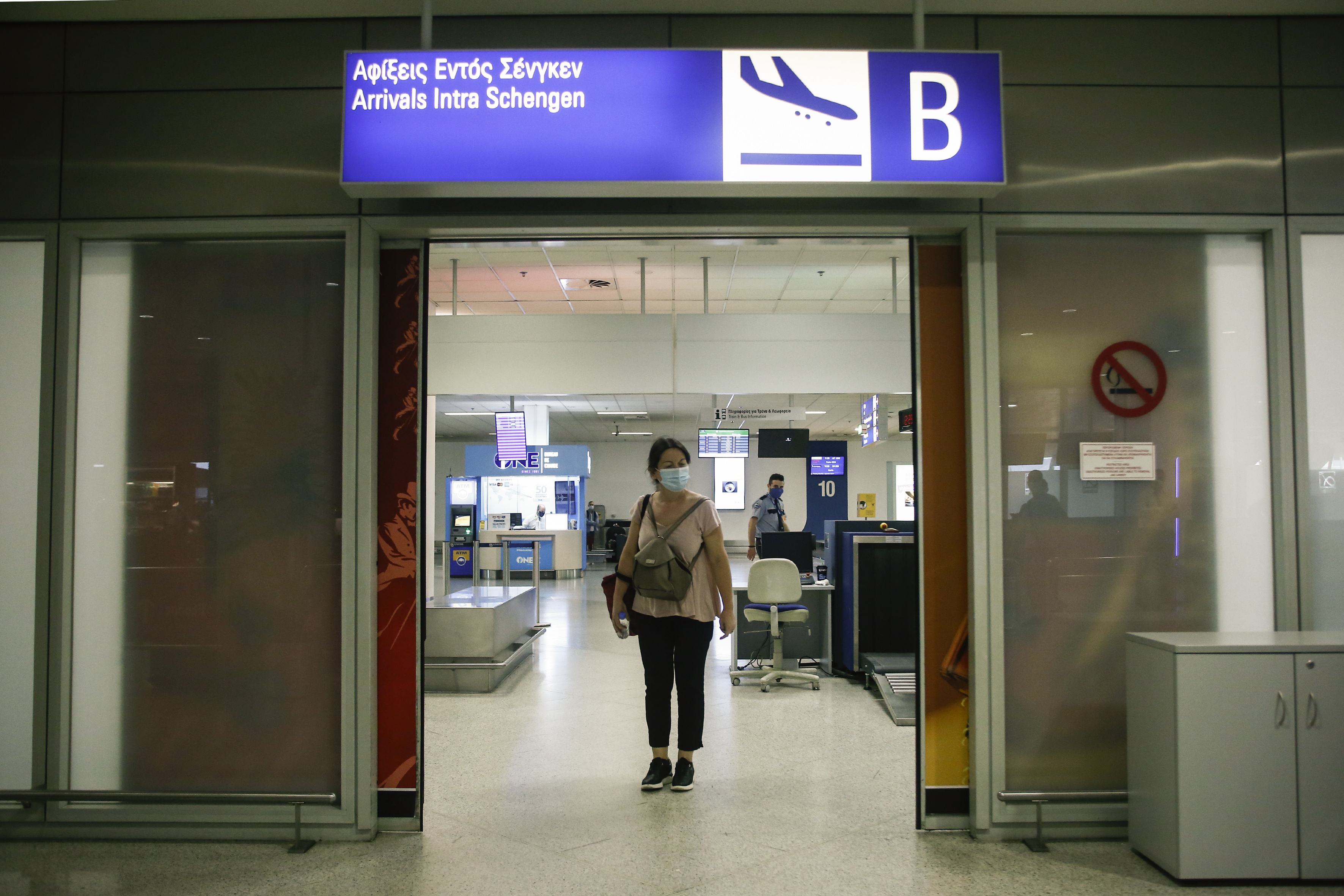 Greece reopened its main airports to more international flights