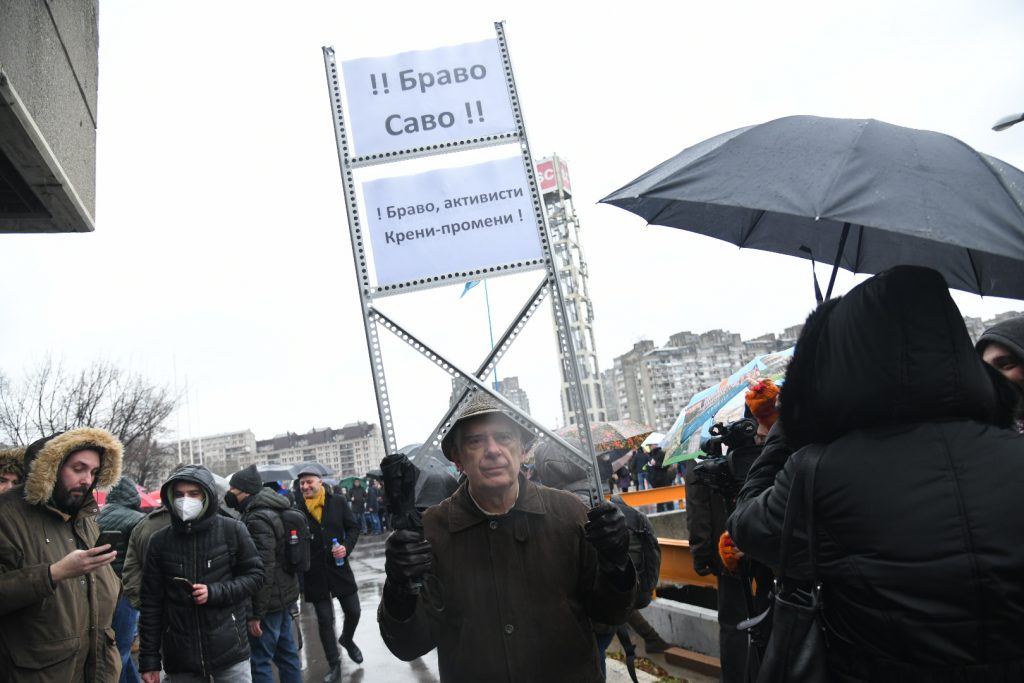 Beograd 11. decembar 2021. Ekoloski protest, pocetak Foto:Nemanja Jovanović/Nova.rs