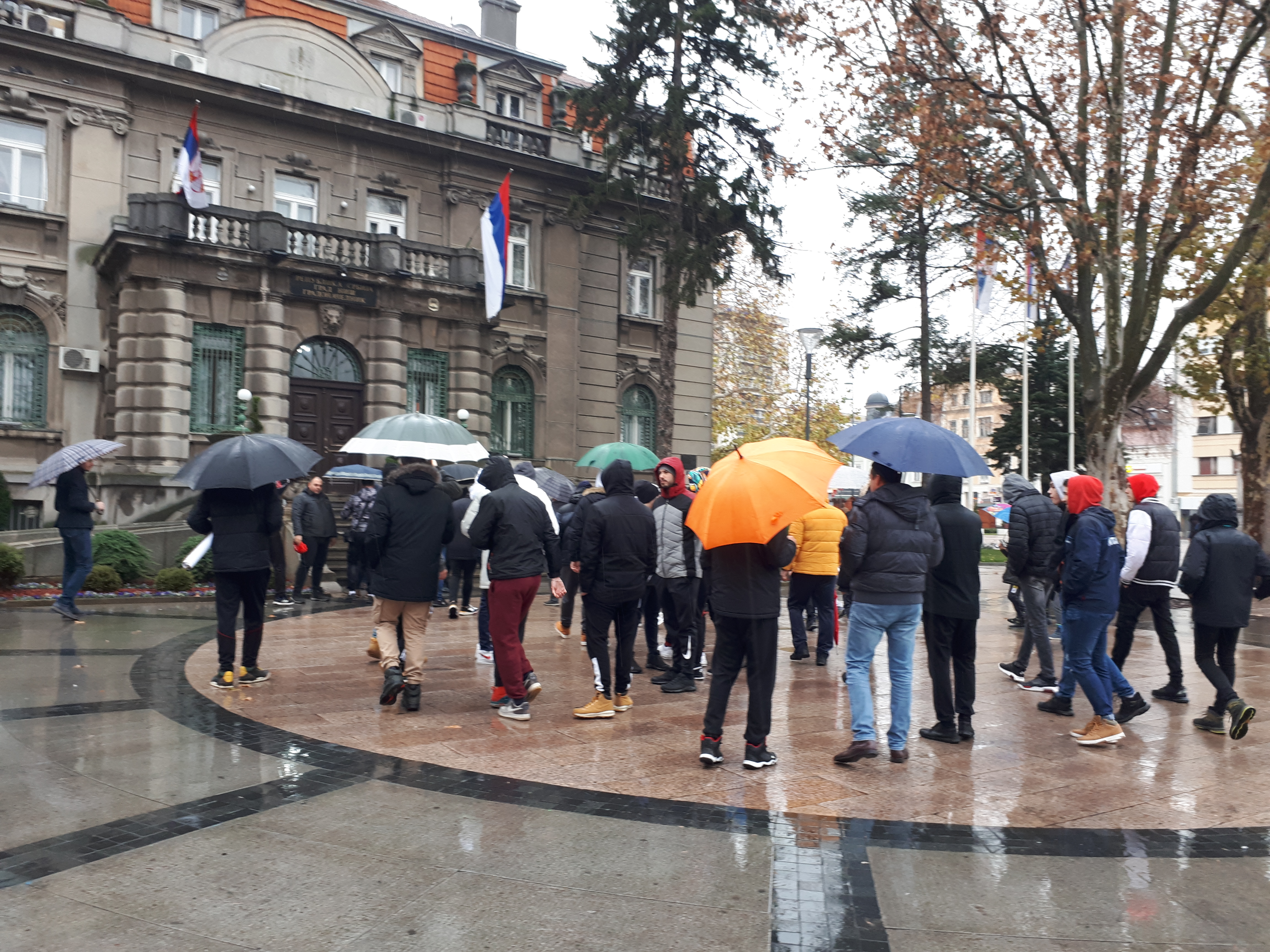 Nis protest vaterpoliste