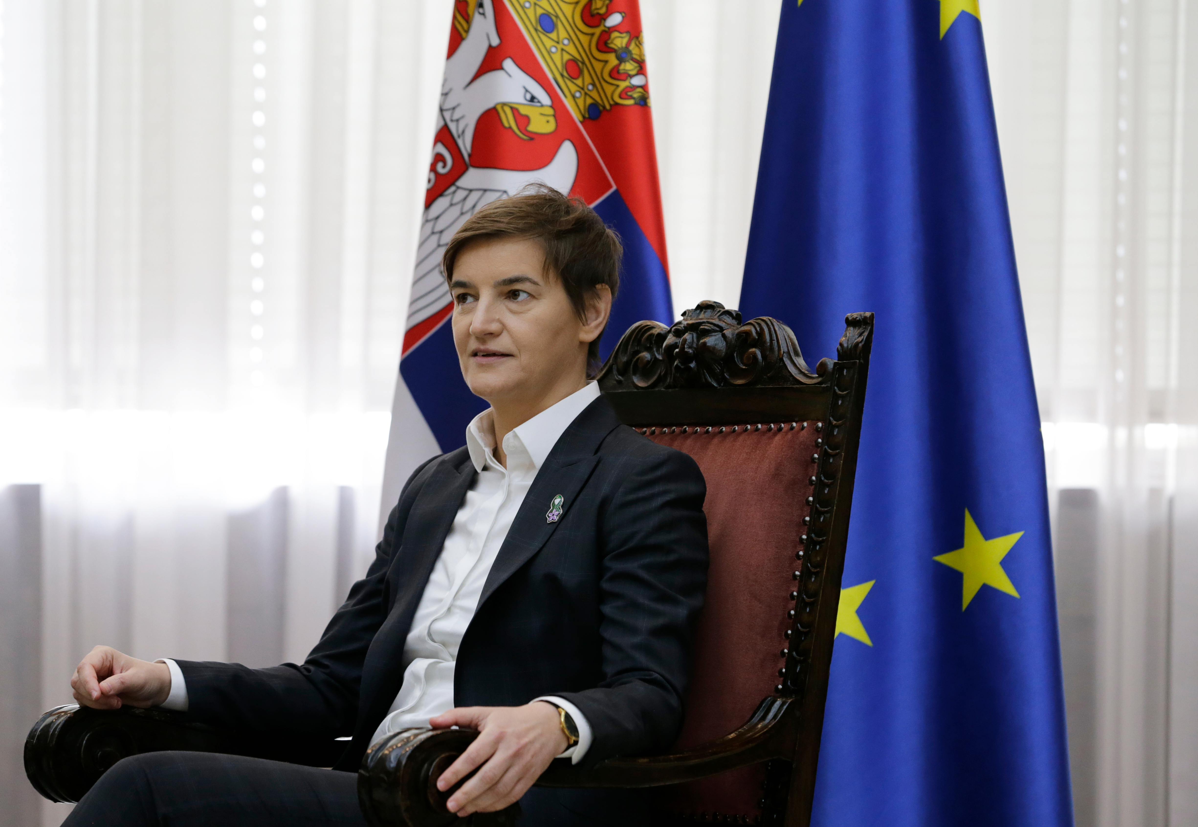 Prime Minister of Montenegro Zdravko Krivokapic visits Serbia