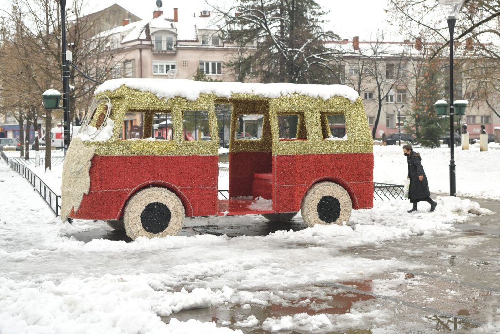 Obrenovac 13.12.2021. Sneg, zima, hladno, vremenska prognoza
