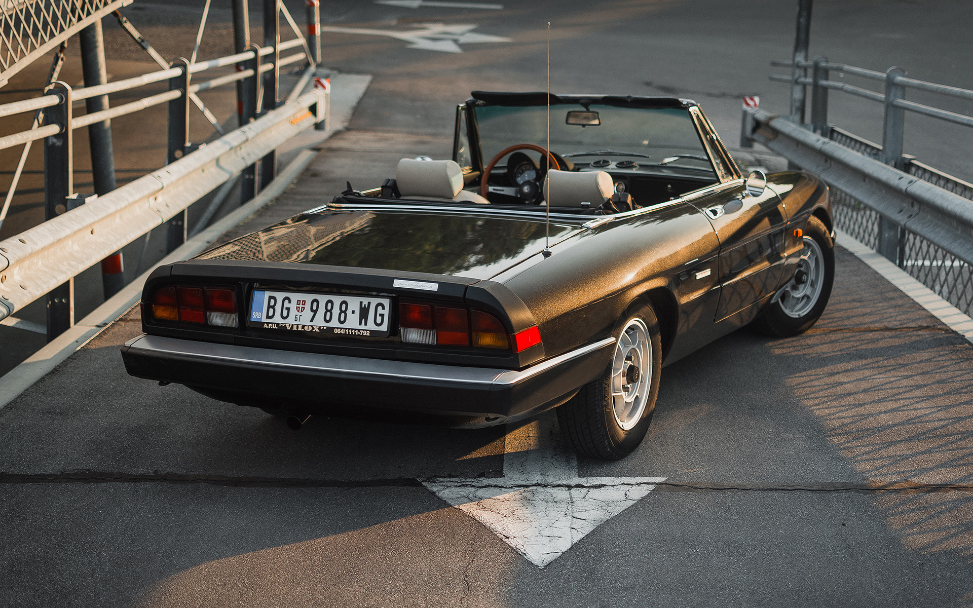 Alfa Romeo, kabriolet, oldtimer, oldtajmer, auto, automobil  Foto: Miloš Nikodijević