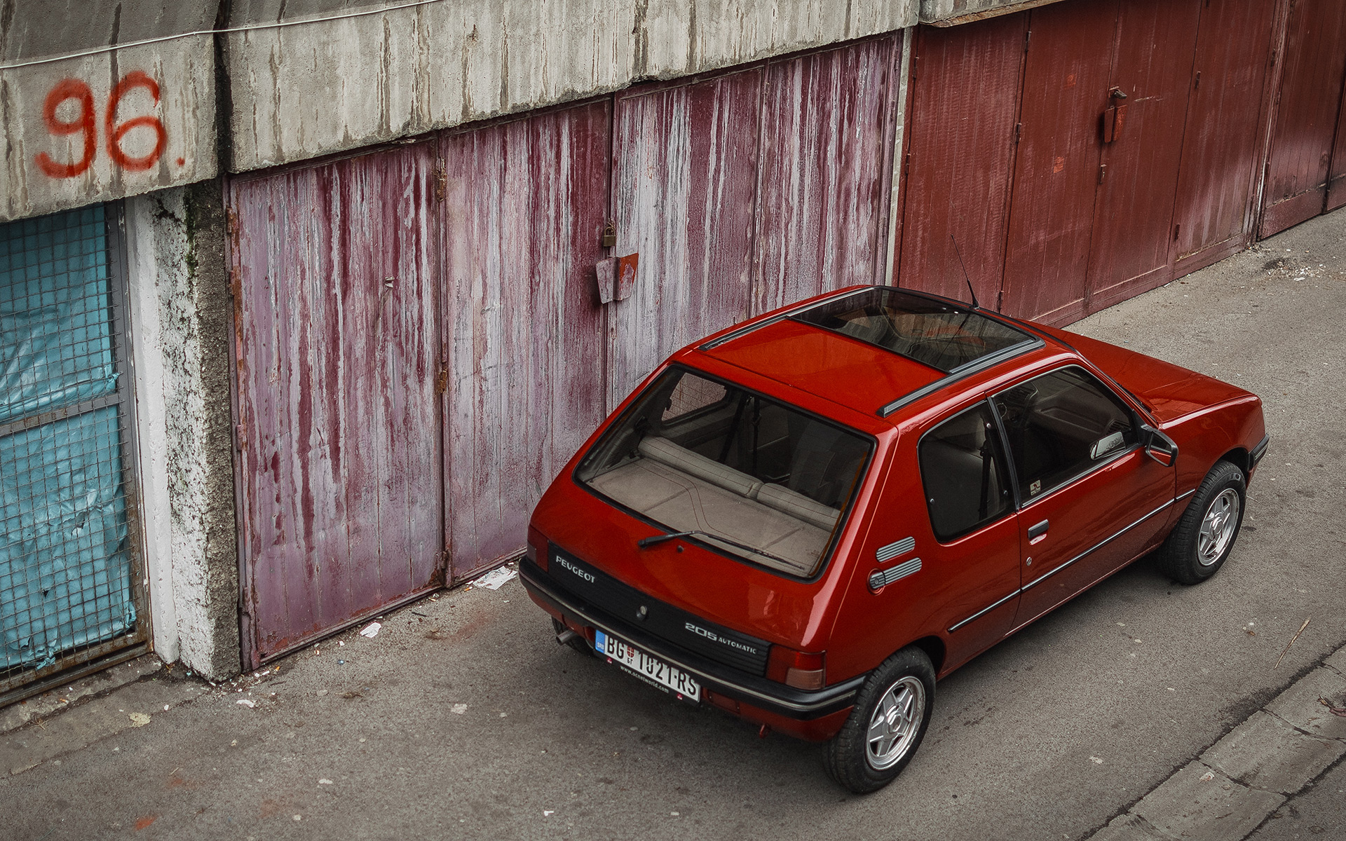 oldtimer, peugoet 205, auto, automobil Foto: Miloš Nikodijević