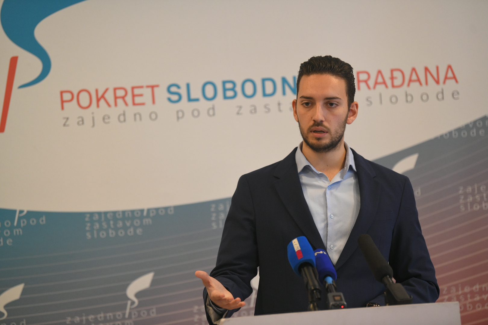 Beograd, 27.10.2021. PSG, Pokret slobodnih građana, Eps Bia prisluškivanje kzš Pavle Grbović Foto: Nemanja Jovanović/Nova.rs