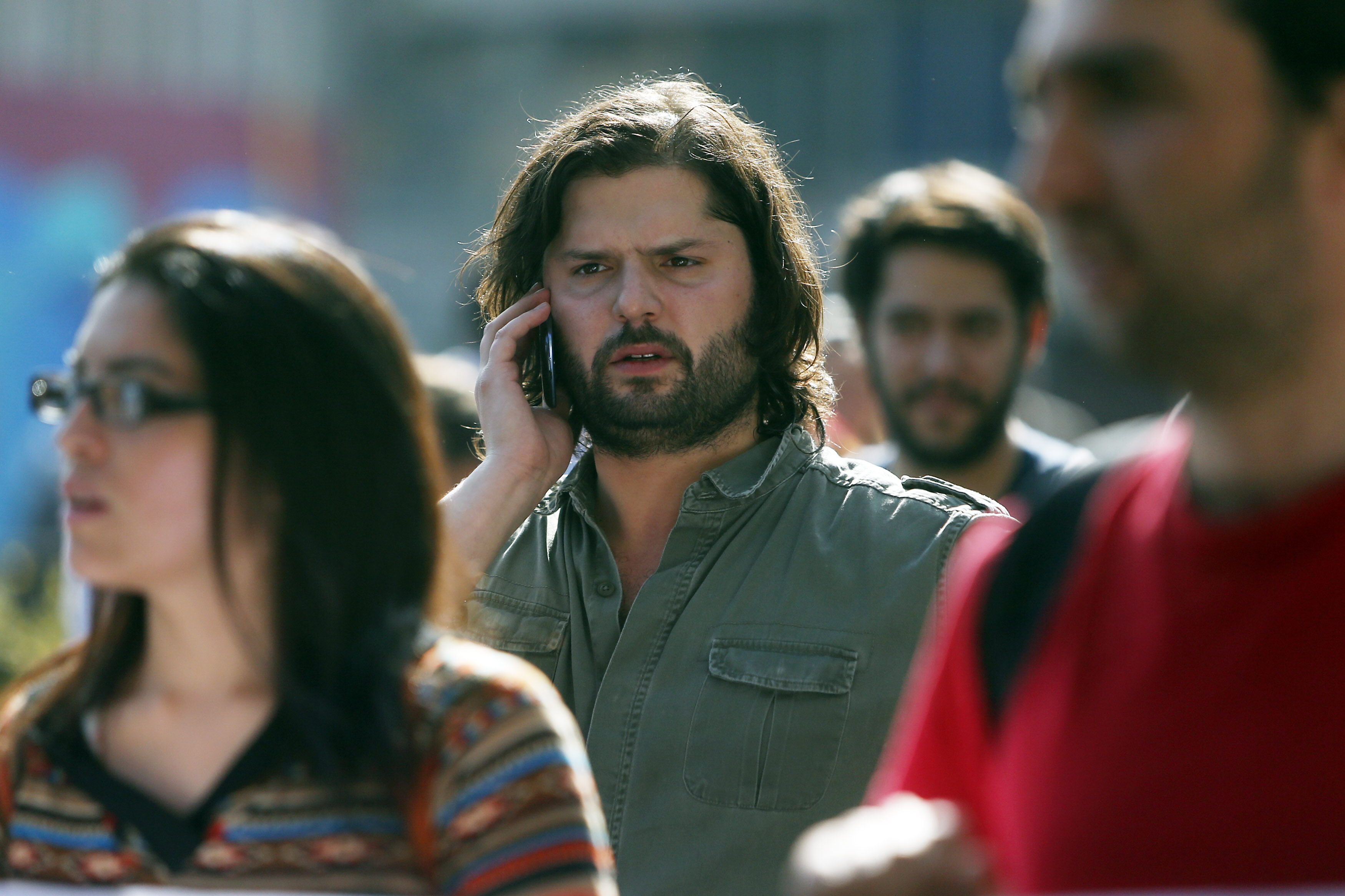 Gabriel Borić, CHILEAN STUDENTS RETURN TO THE STREETS TO DEMONSTRATE