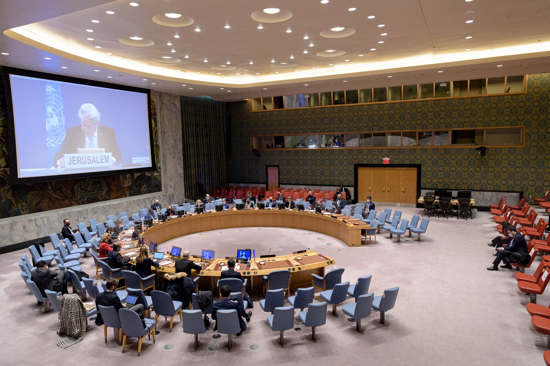 UN SECURITY COUNCIL MIDEAST MEETING