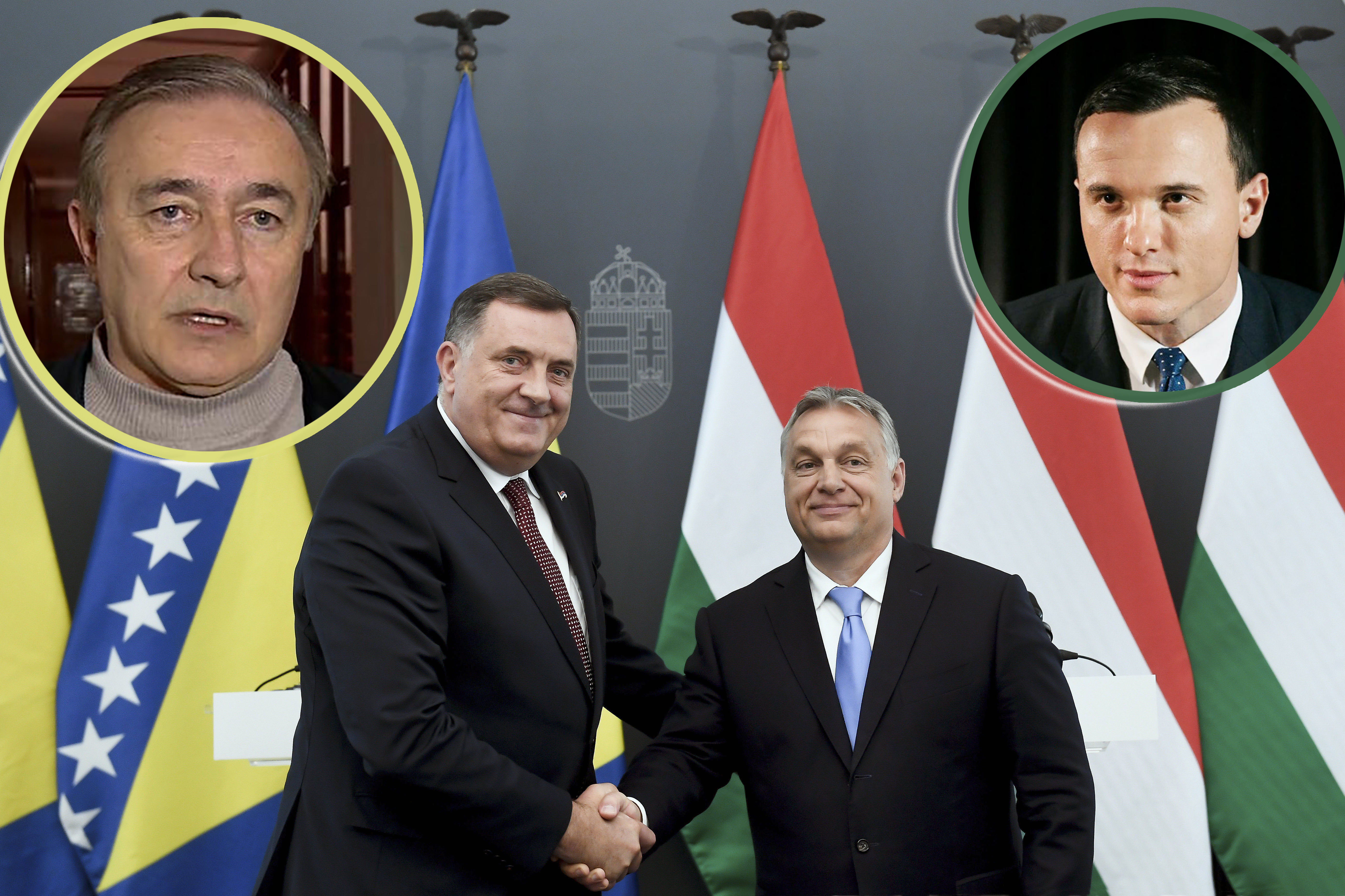 Milorad Dodik's visit to Hungary dodik orban kukic besiri