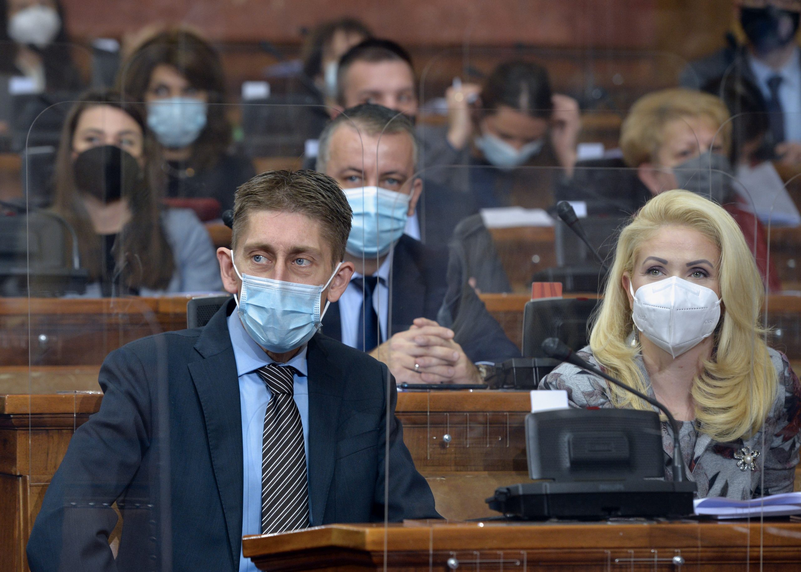 Beograd, 22. decembra 2020 - Poslanik Aleksandar Martinovic. Sednica Narodne skupstine Republike Srbije. FOTO TANJUG/ RADE PRELIC/bs