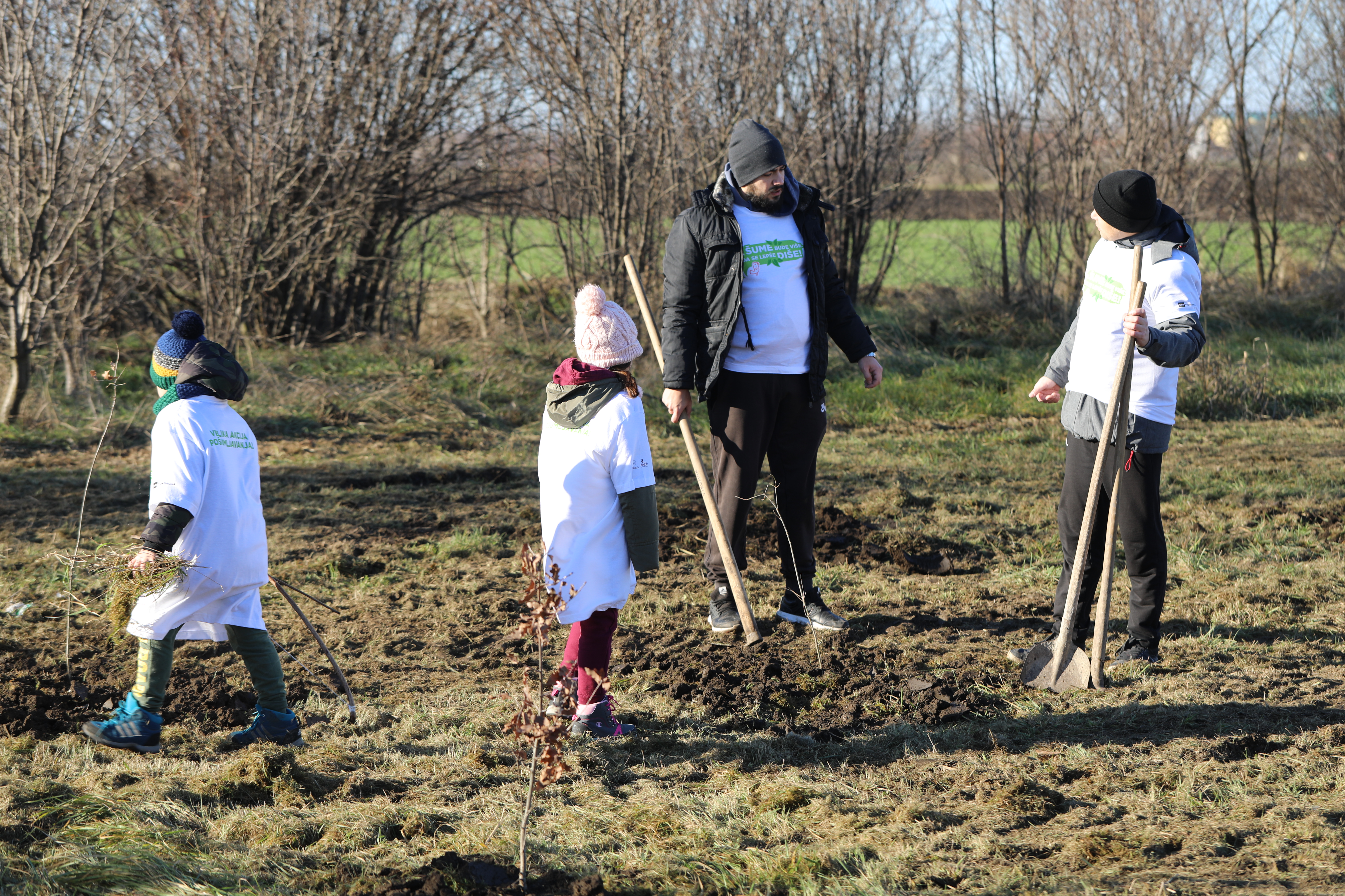 Kikinda, zasađeno, zasadjeno 1500 stabala, drveće Foto: SBB fondacija