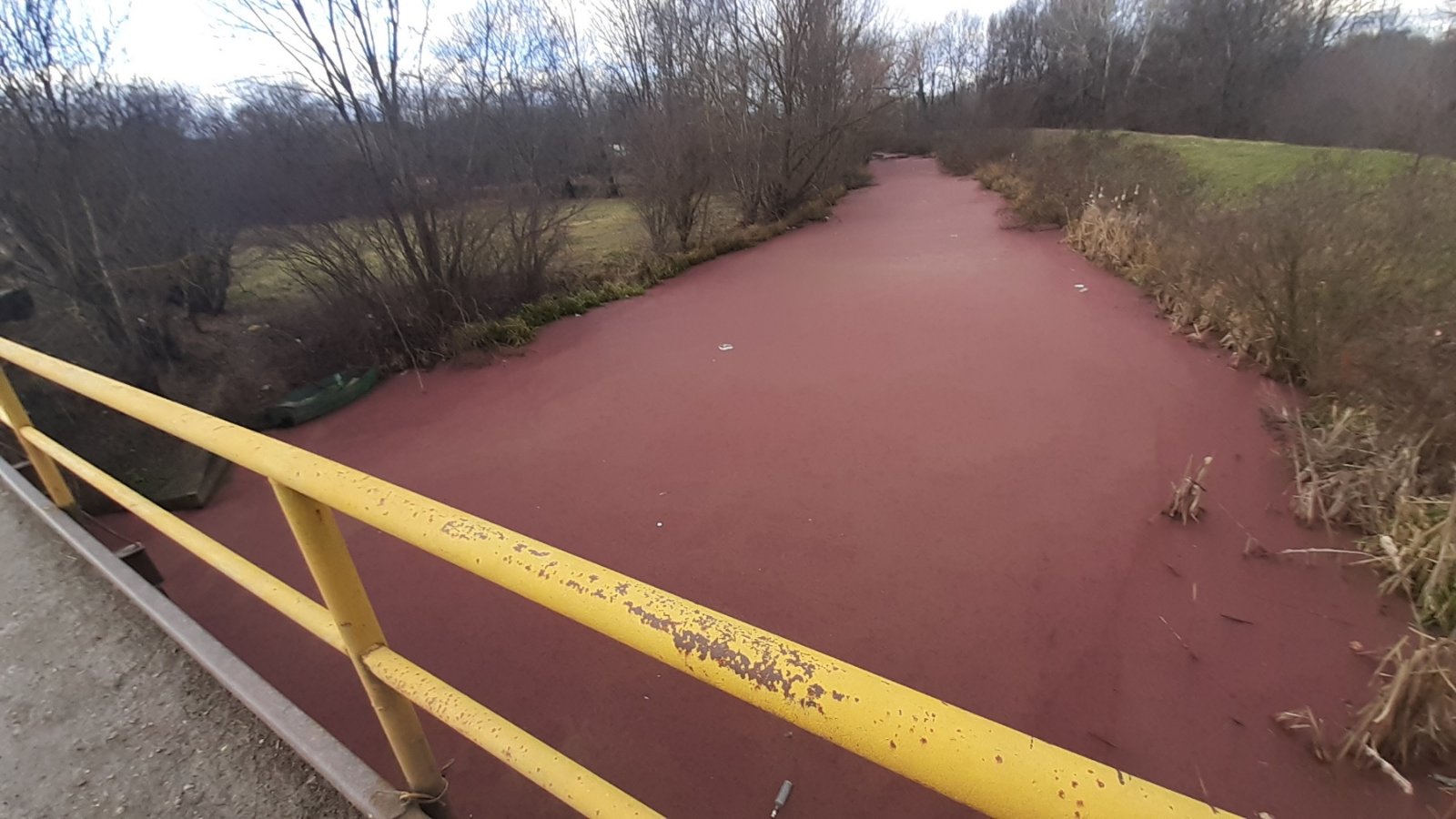 Crvena reka, zagadjenje, selo Vranovo, zagađenje, ekološka katastrofa Foto: Pokret "Tvrđava"