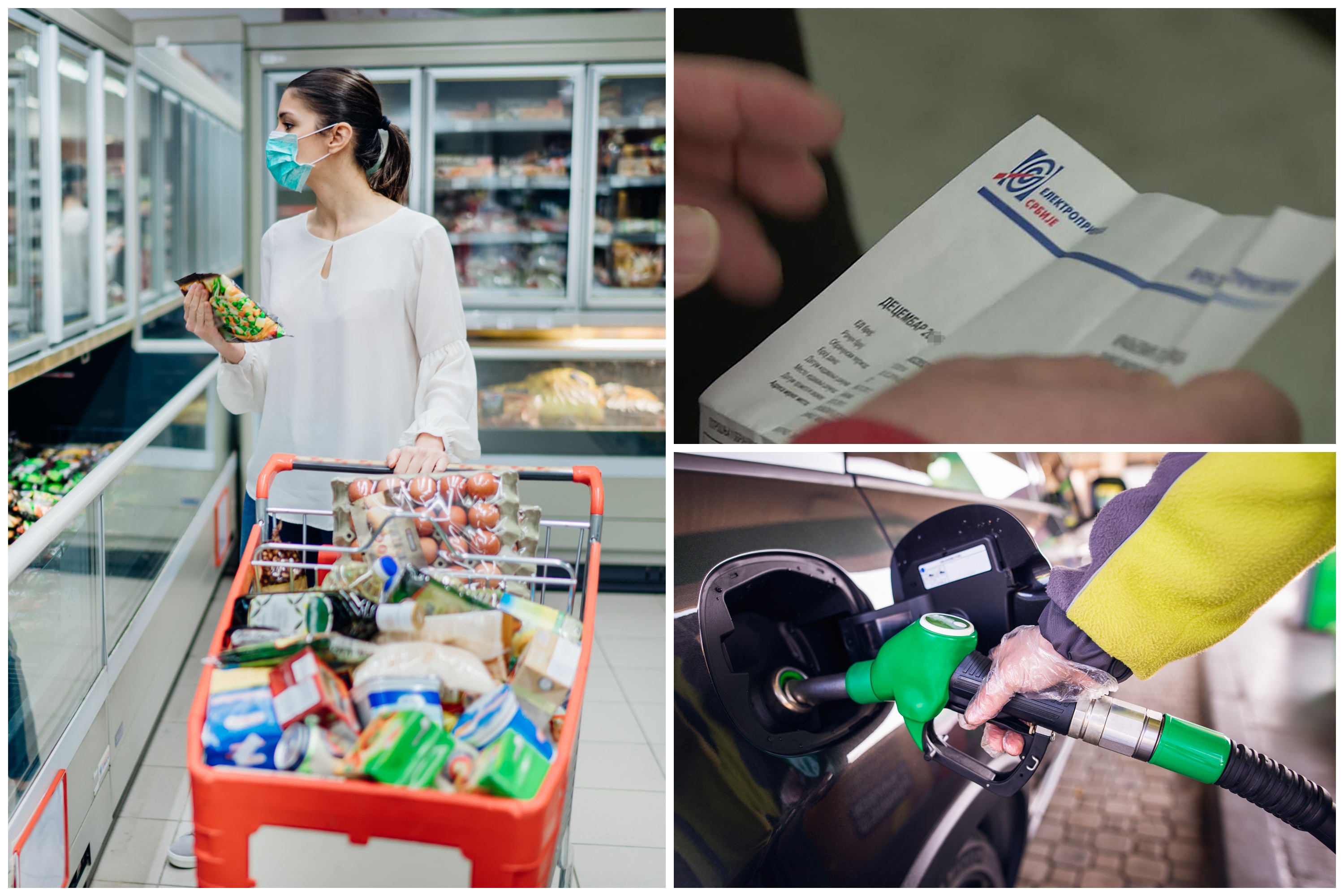 Poskupljenje, potrošačka korpa, struja, gorivo, komob Foto: Foto: Shutterstock/N1