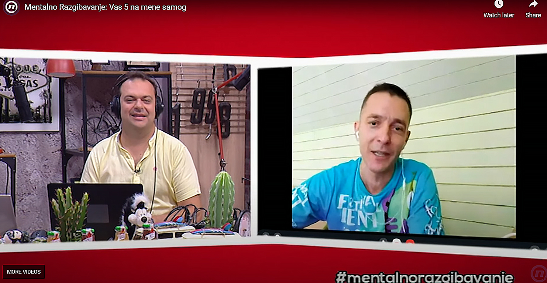 Mentalno Razgibavanje Vas 5 na mene samog