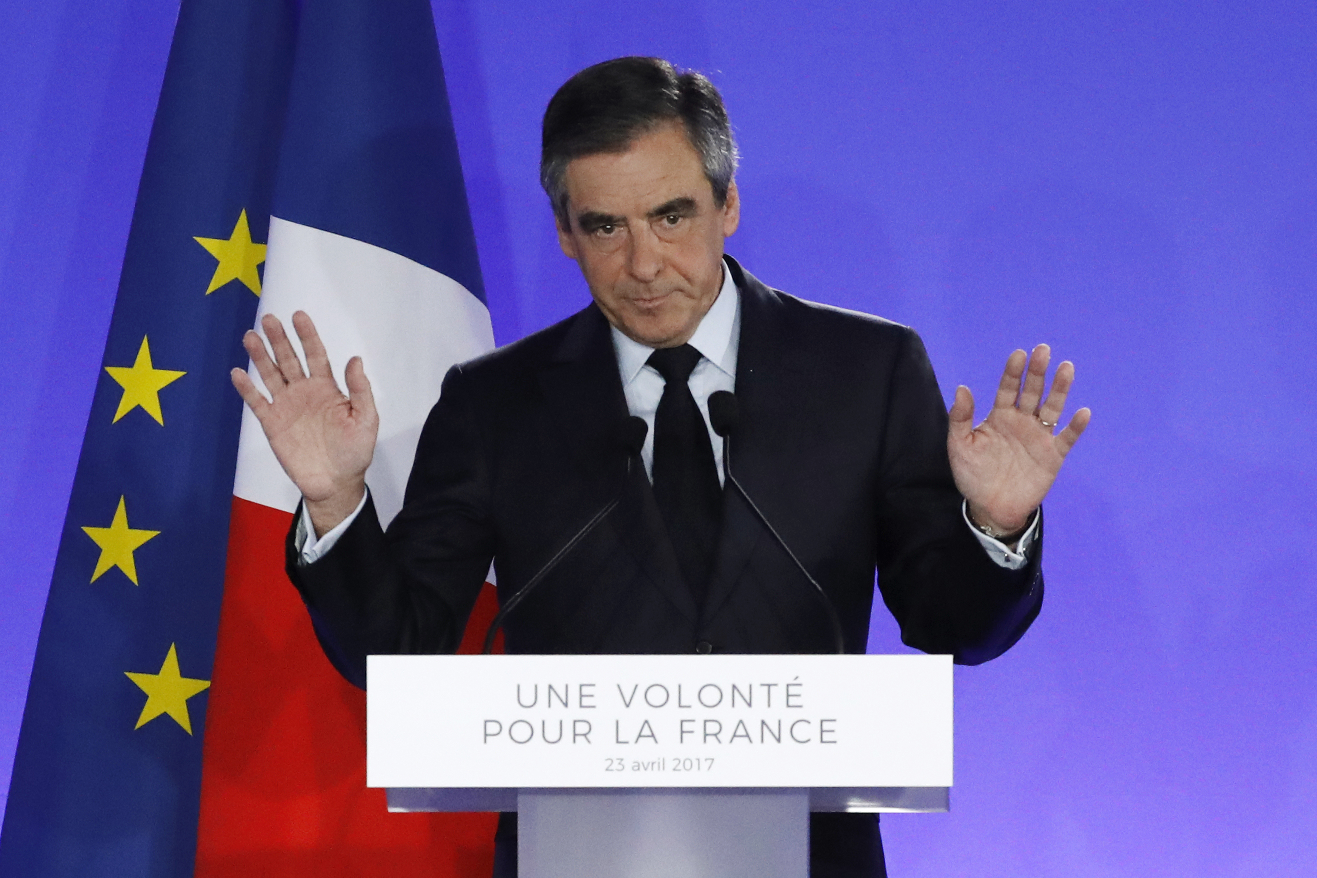 First round of the French presidential elections 2017