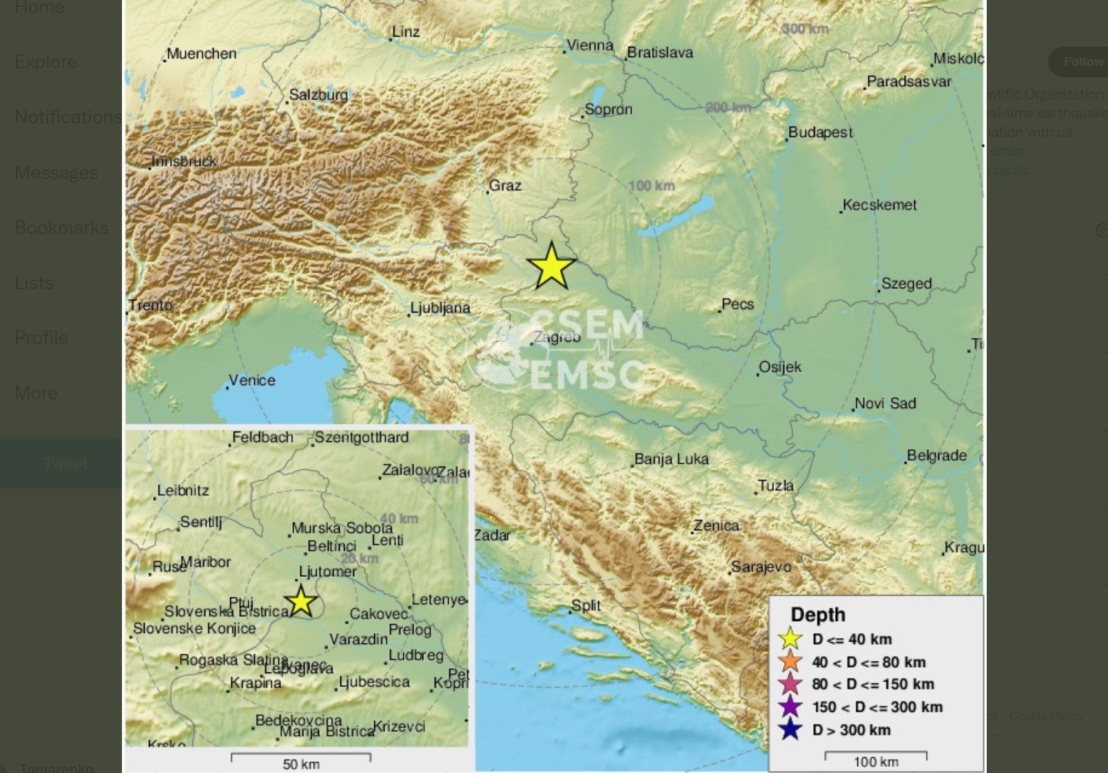 Zemljotres Slovenija