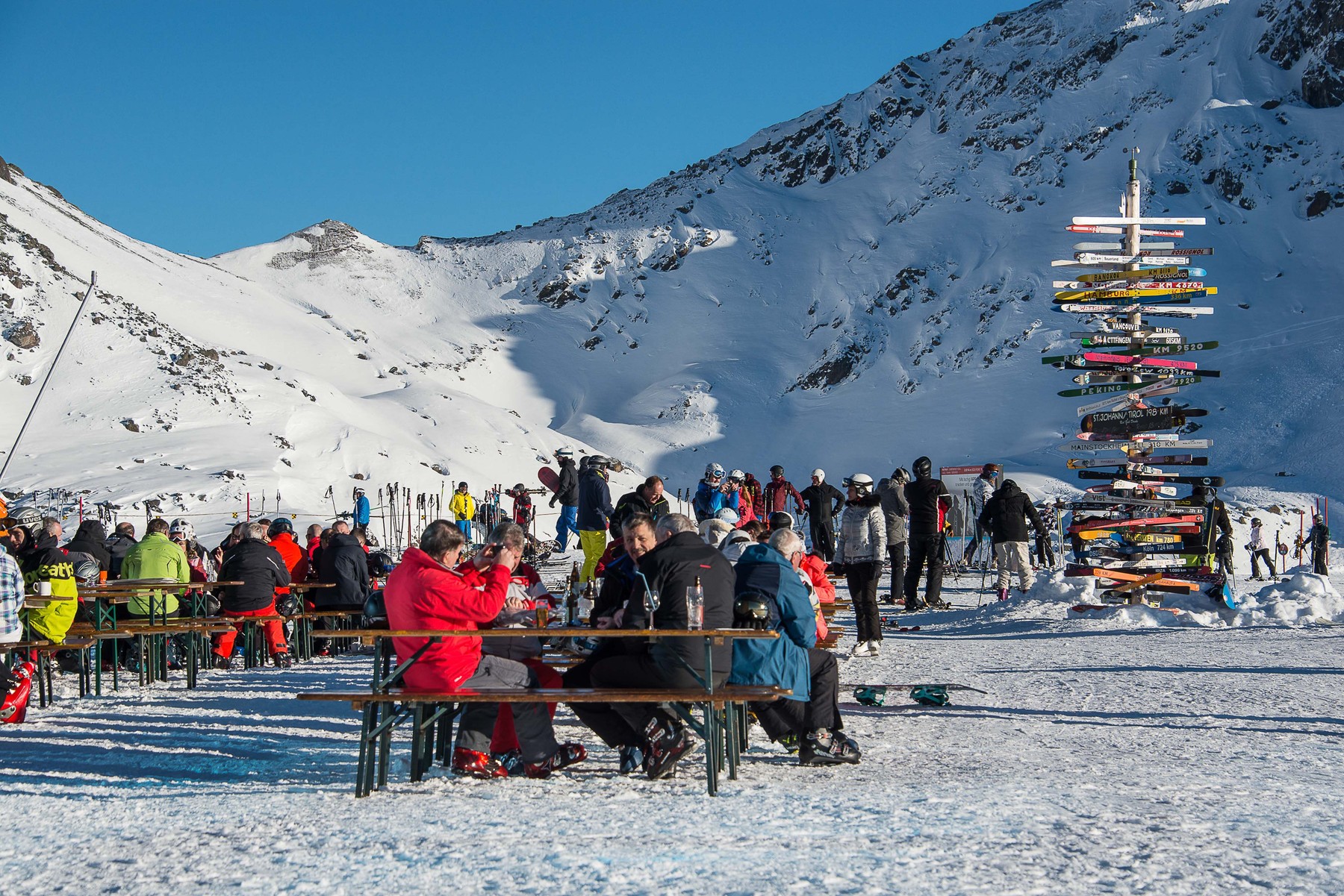 Illustration Station Ski