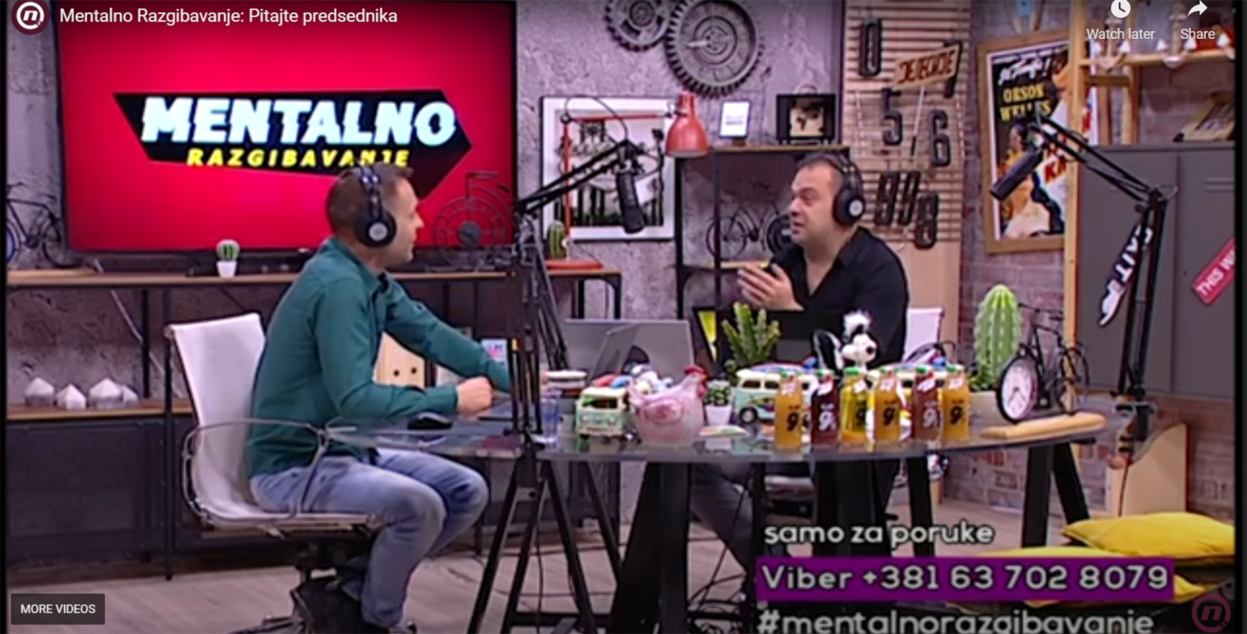 Mentalno Razgibavanje Pitajte predsednika