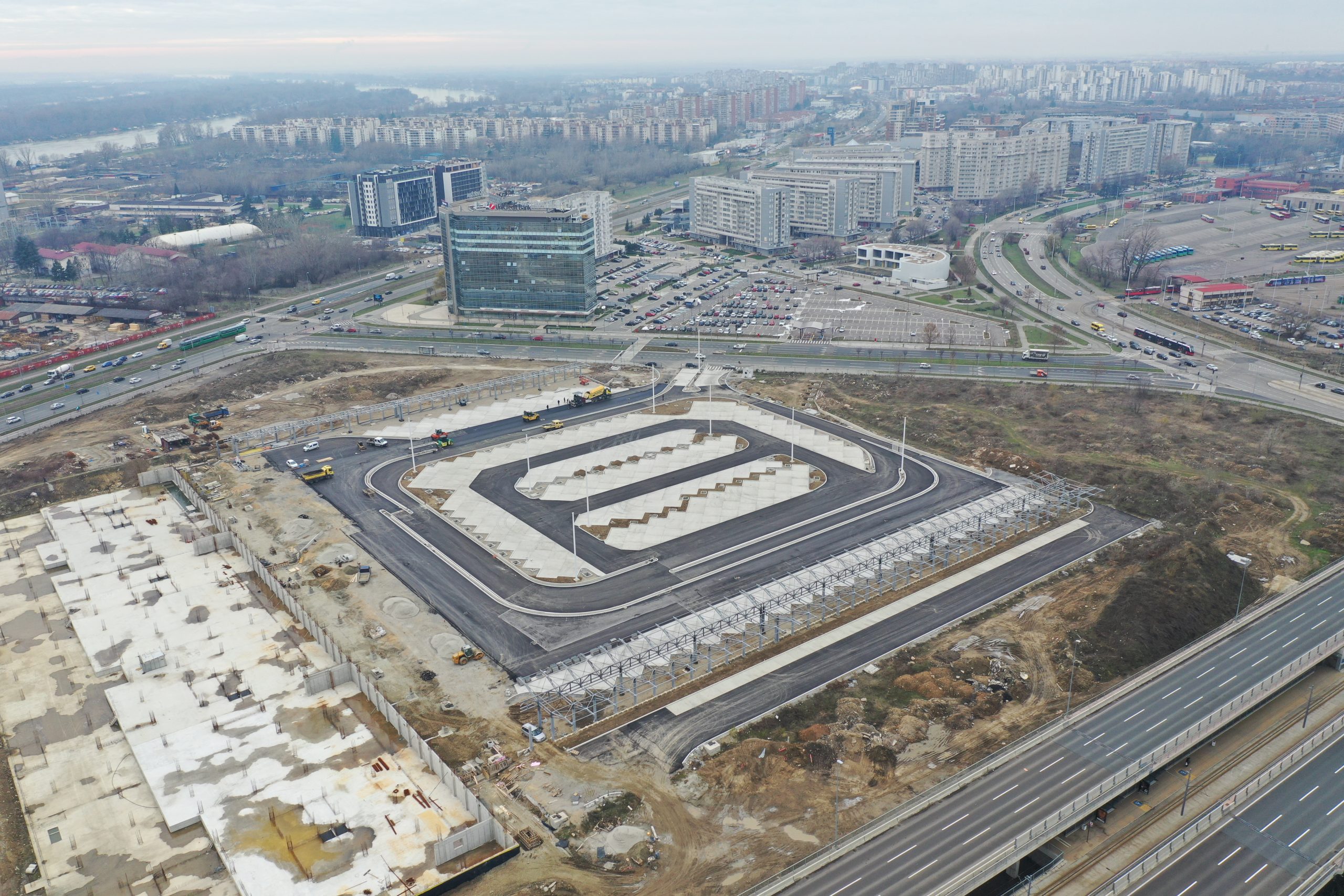 autobuska stanica na novom beogradu