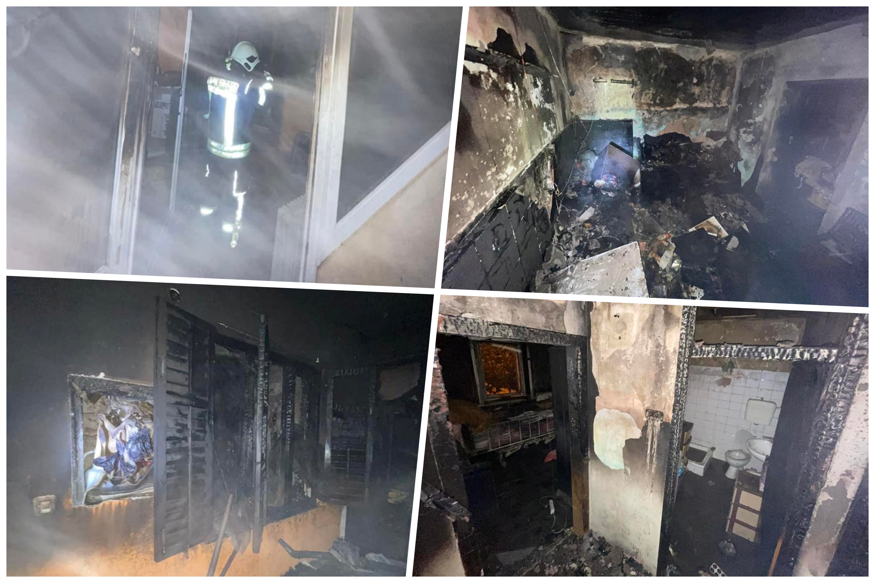 Požar u Mostaru Foto: Facebook/PVP Mostar - vatrogasci