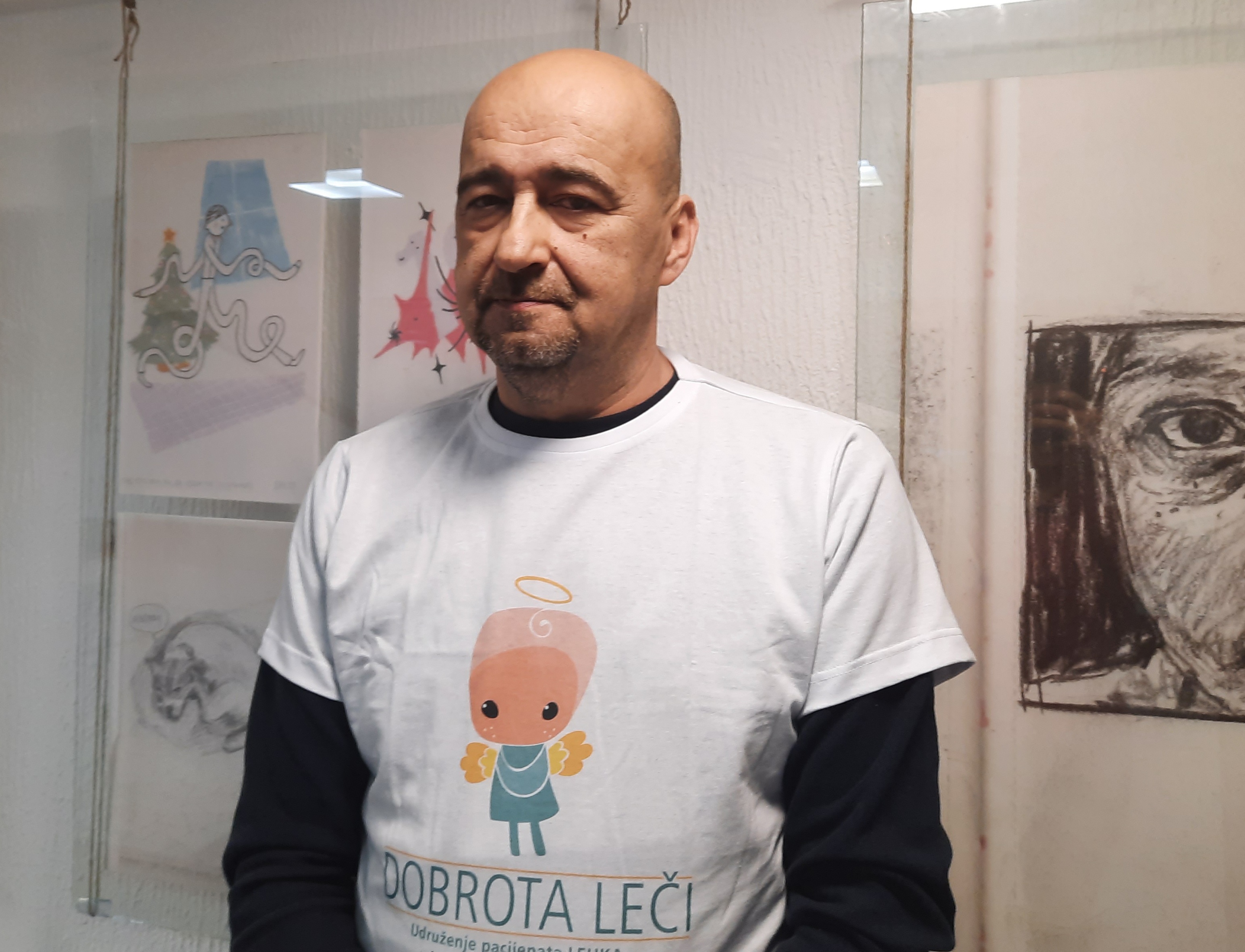 Predrag Slijepčević, četiri puta pobedio, izlečio leukemiju, sada skuplja trombocite za druge, pomoć Foto: Slavica Panić/Nova.rs